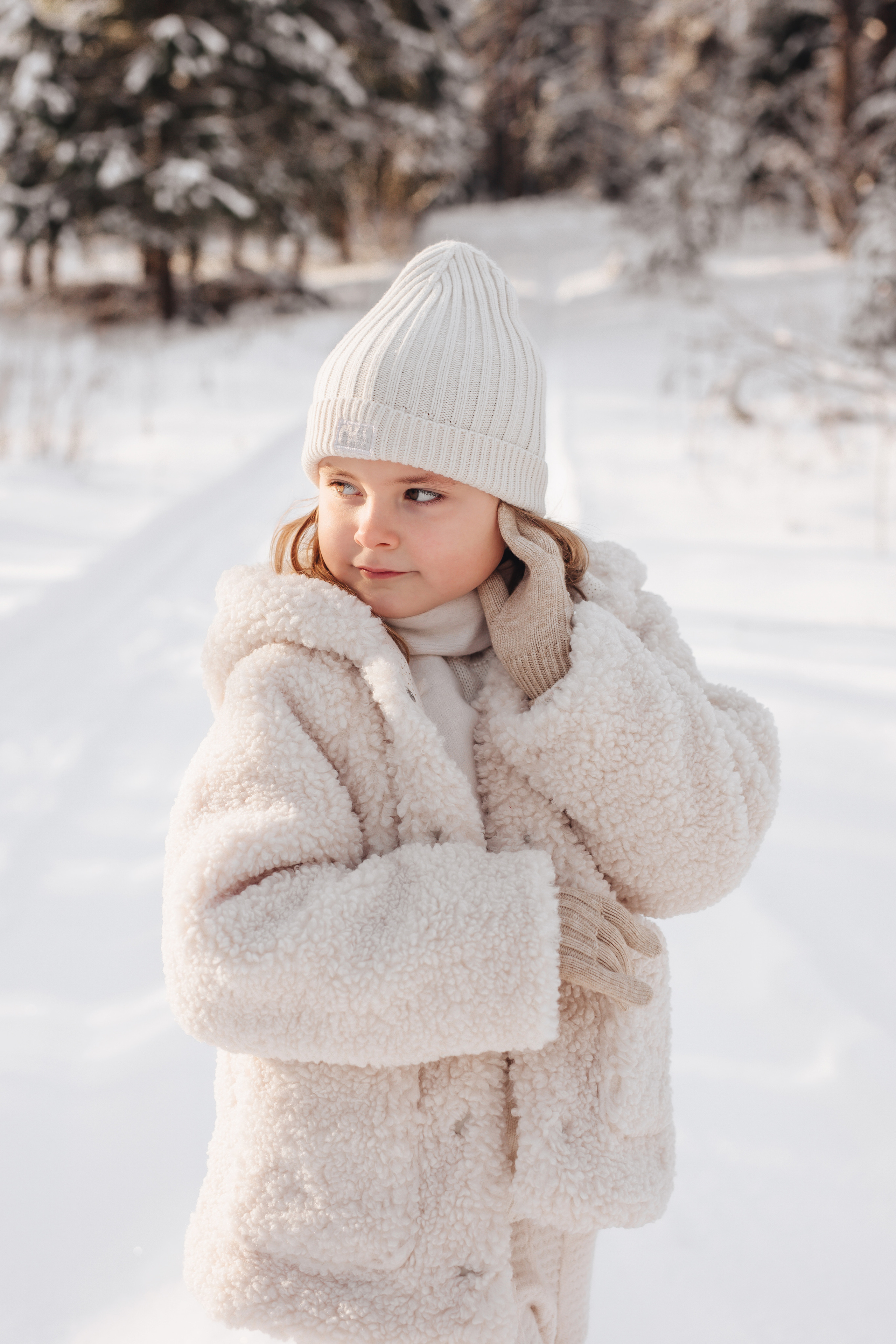 Вика зимняя фотосессия. Фотограф Даугавпилс/Рига Виктория Нитиша