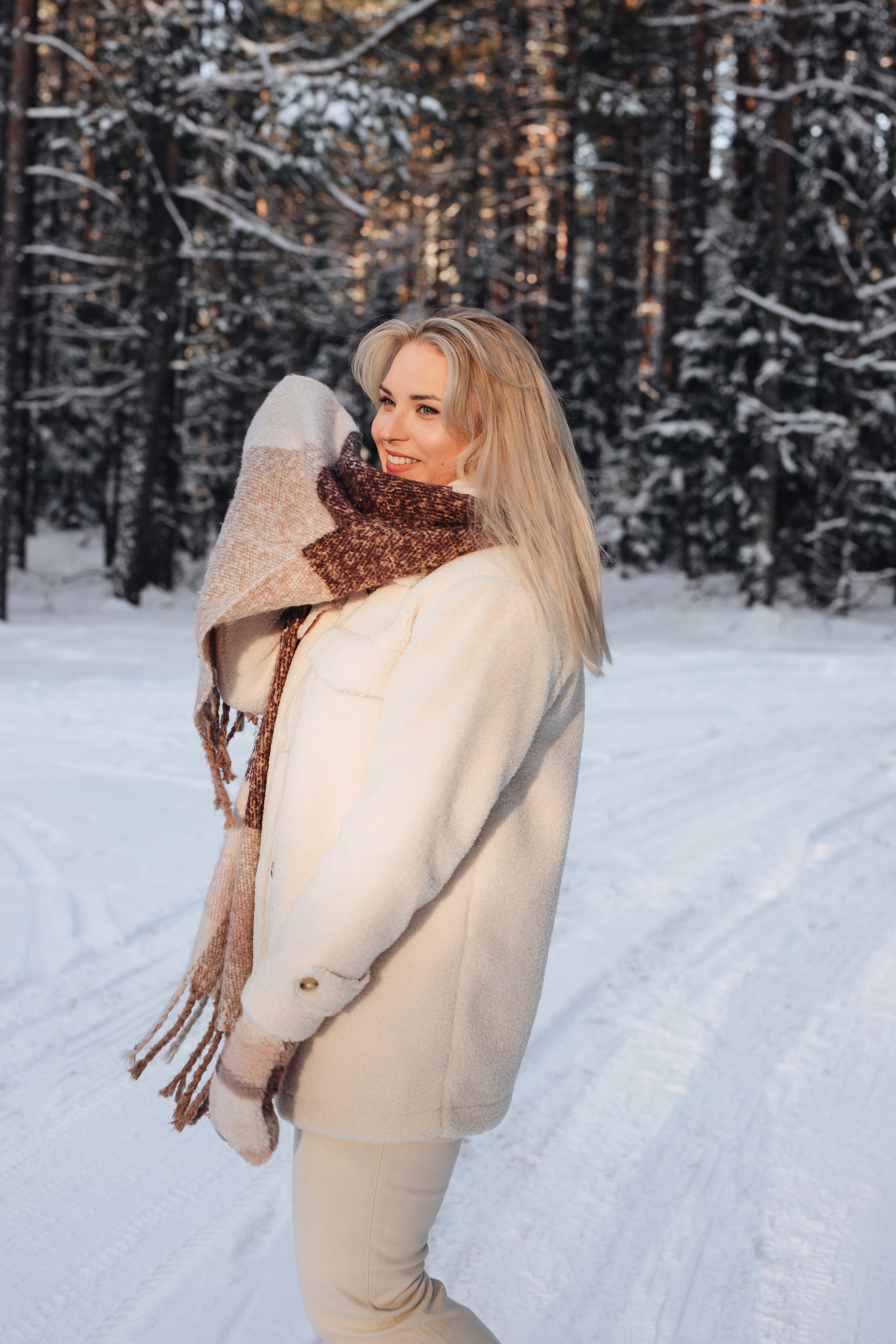 Юлия зимняя фотосессия. Фотограф Даугавпилс/Рига Виктория Нитиша
