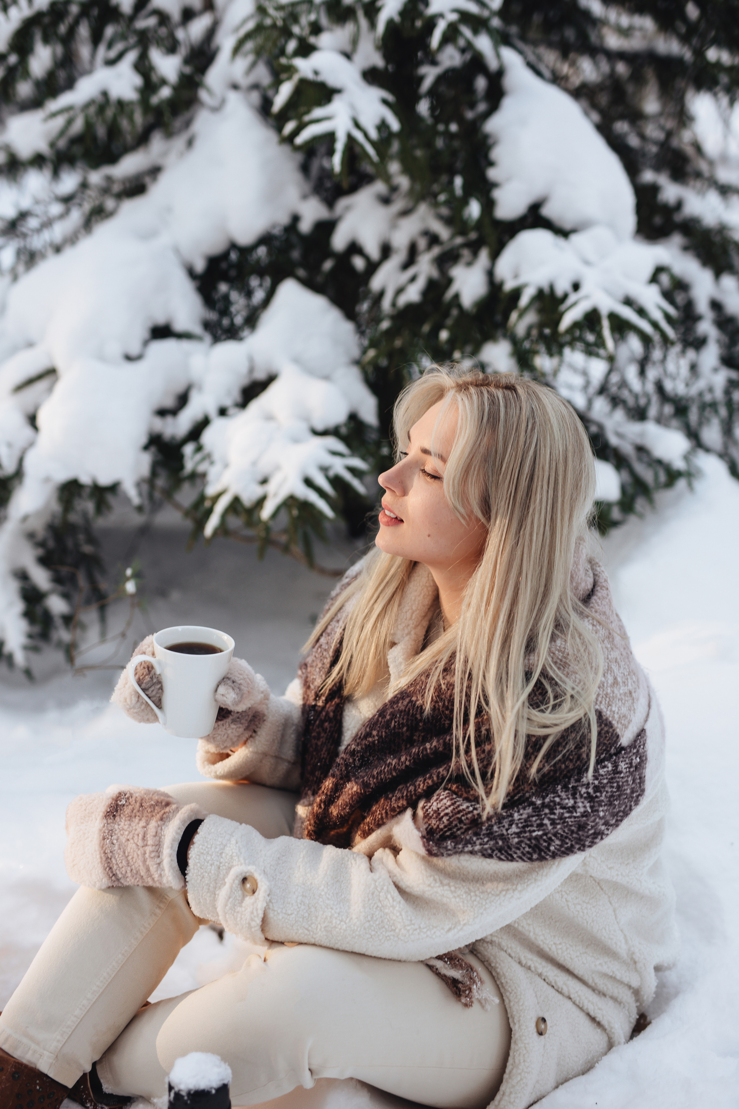 Юлия зимняя фотосессия. Фотограф Даугавпилс/Рига Виктория Нитиша