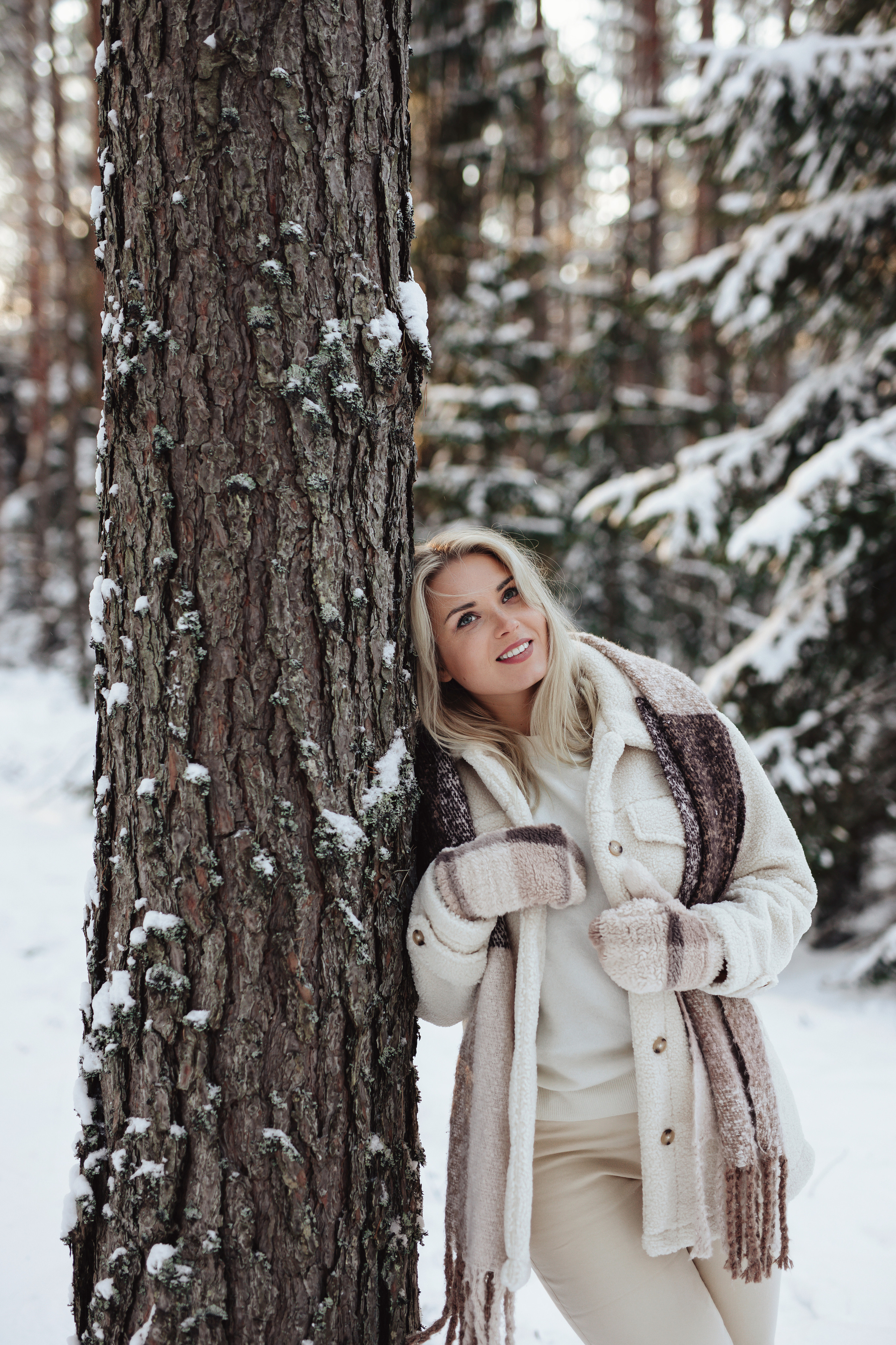 Юлия зимняя фотосессия. Фотограф Даугавпилс/Рига Виктория Нитиша
