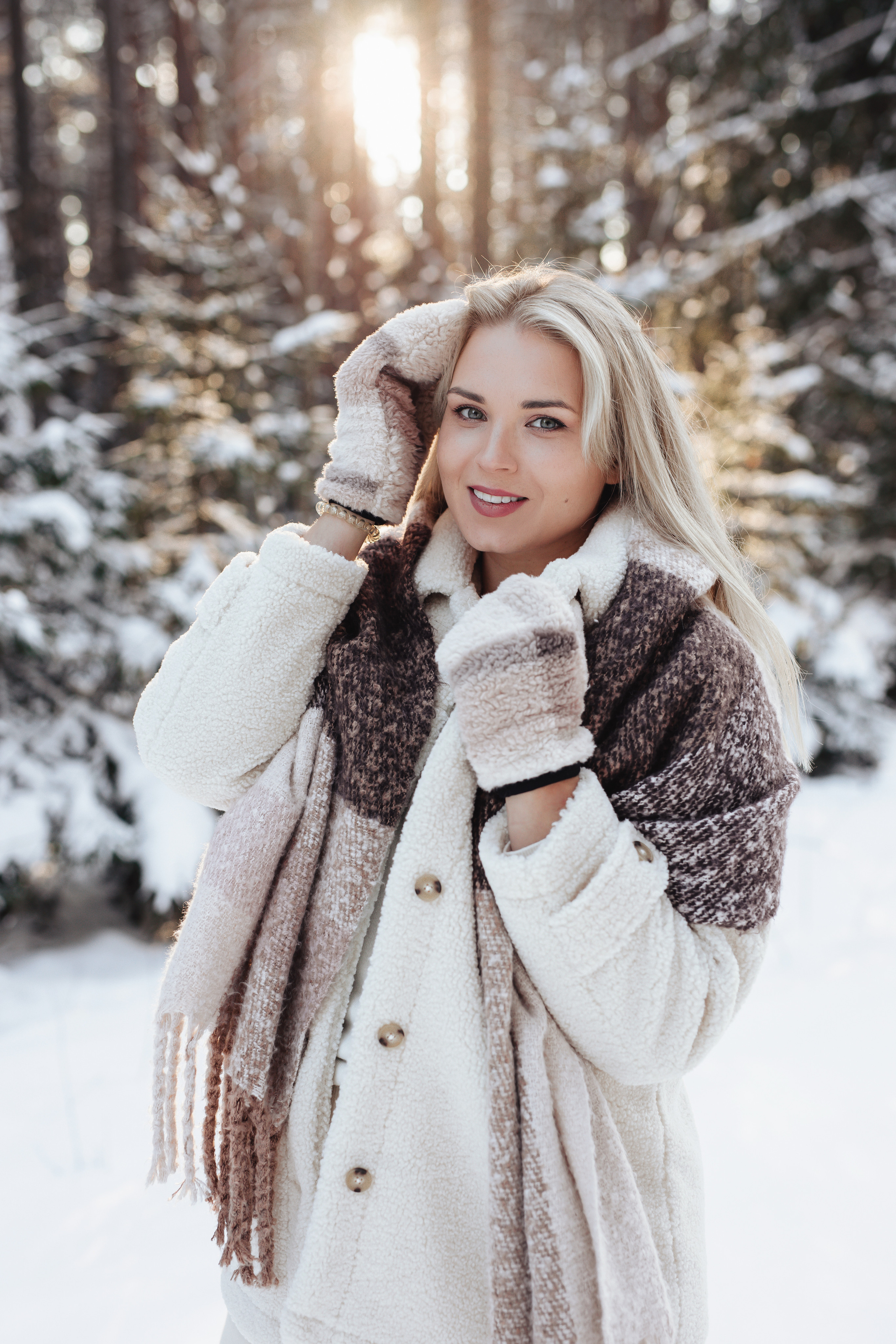 Юлия зимняя фотосессия. Фотограф Даугавпилс/Рига Виктория Нитиша