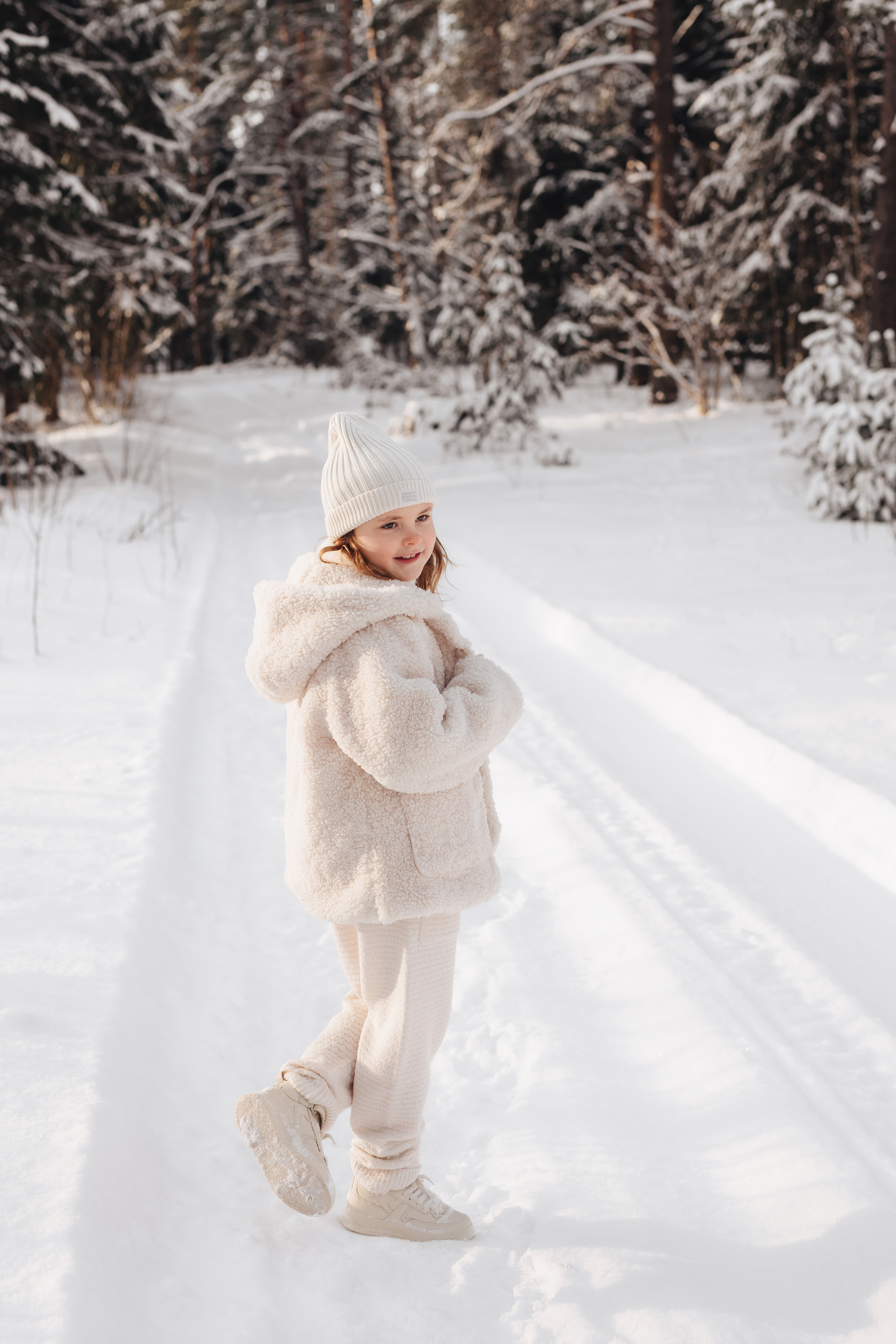 Вика зимняя фотосессия. Фотограф Даугавпилс/Рига Виктория Нитиша