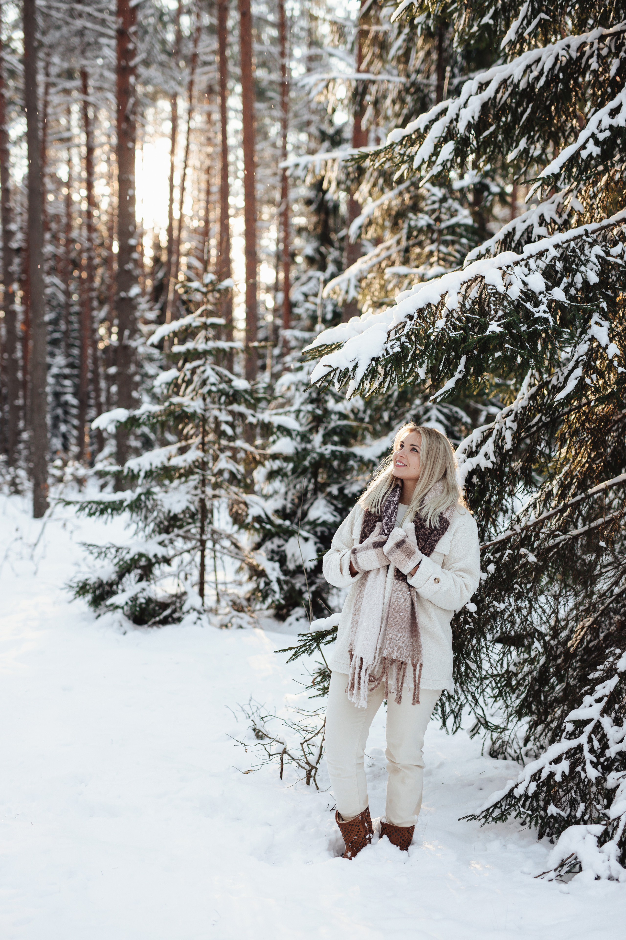 Юлия зимняя фотосессия. Фотограф Даугавпилс/Рига Виктория Нитиша