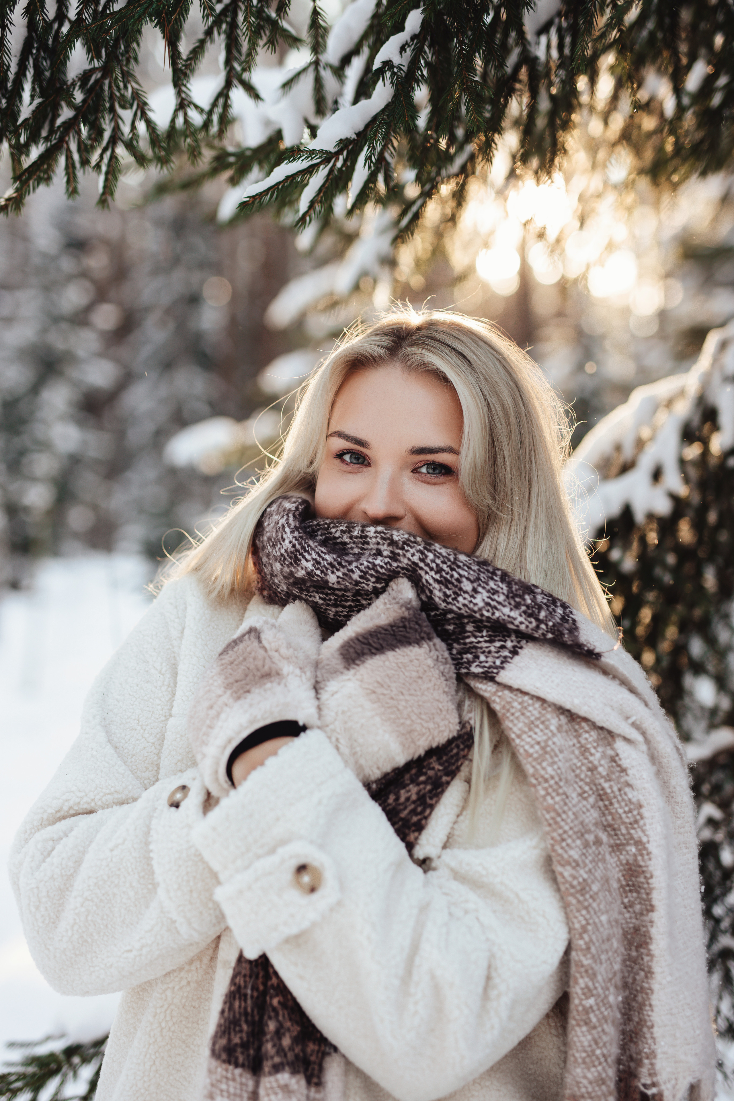 Юлия зимняя фотосессия. Фотограф Даугавпилс/Рига Виктория Нитиша