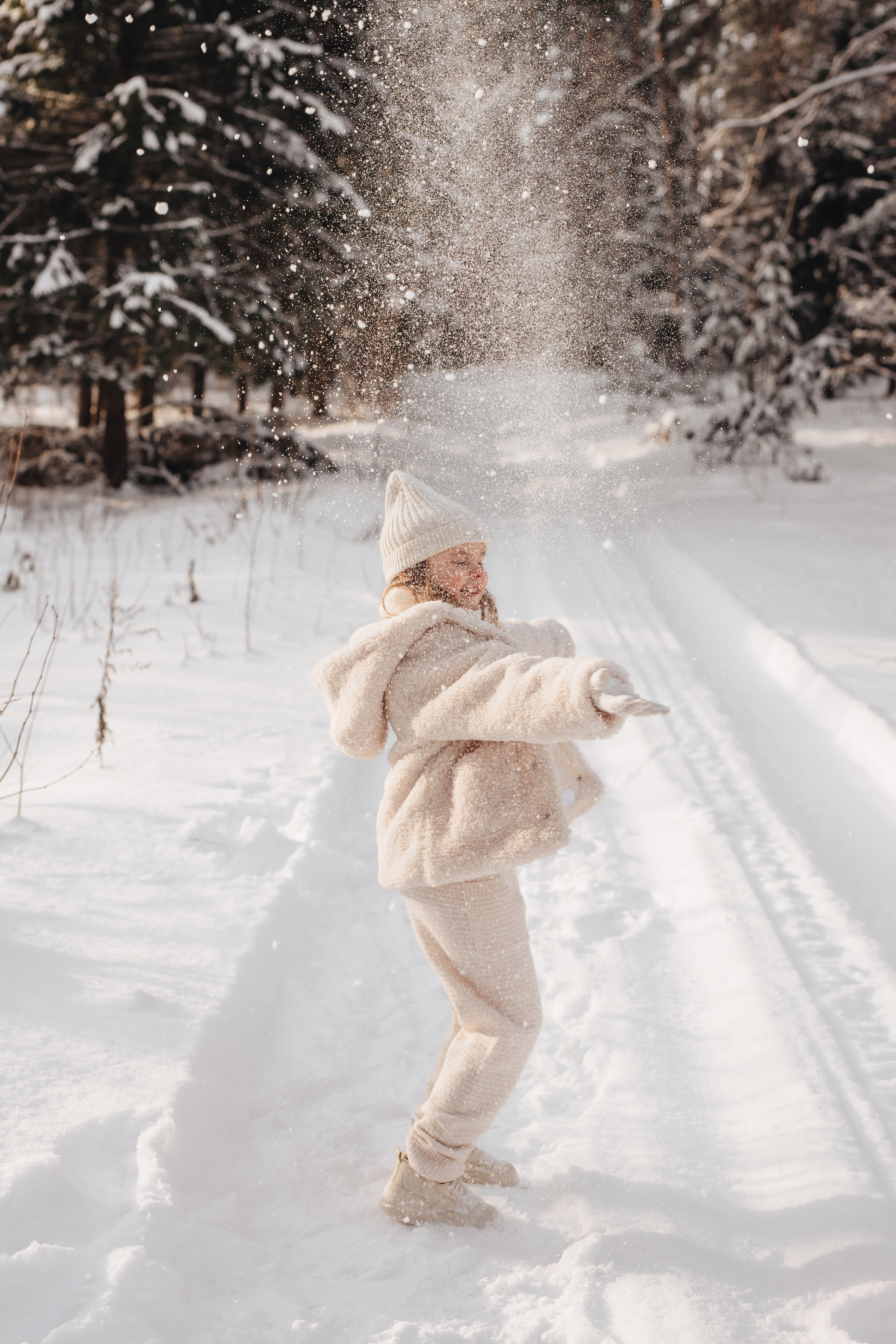 Вика зимняя фотосессия. Фотограф Даугавпилс/Рига Виктория Нитиша