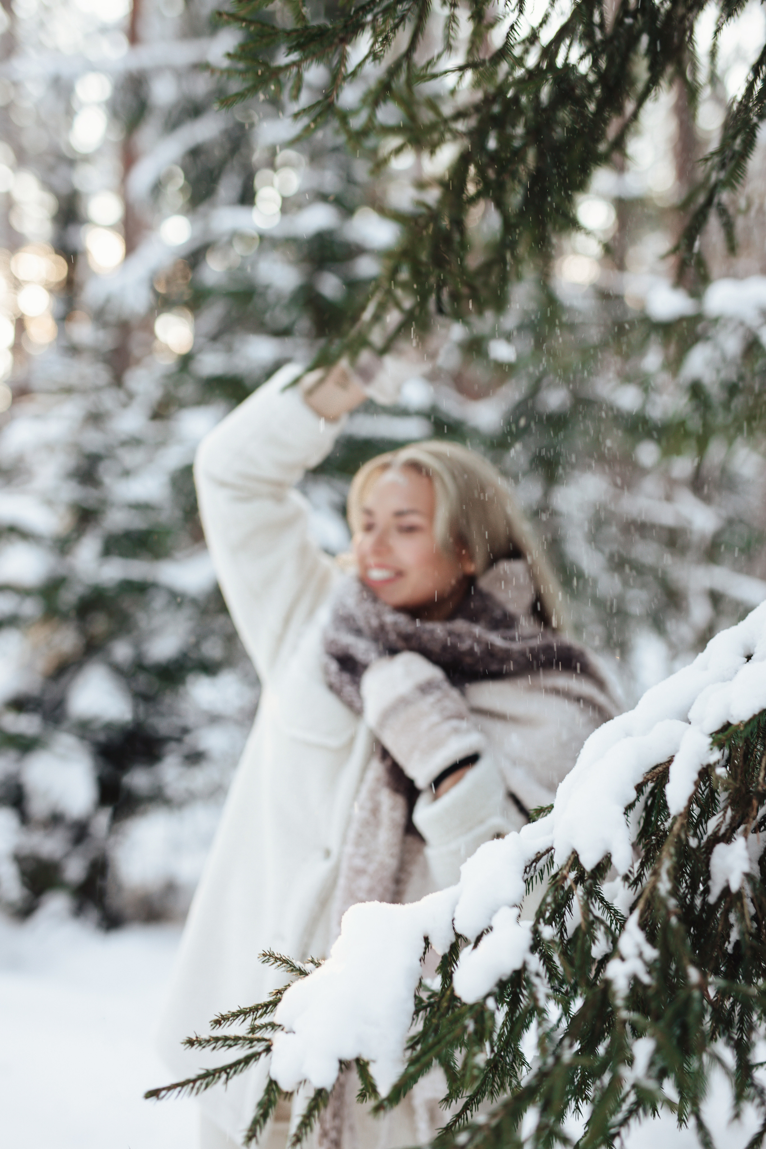 Юлия зимняя фотосессия. Фотограф Даугавпилс/Рига Виктория Нитиша