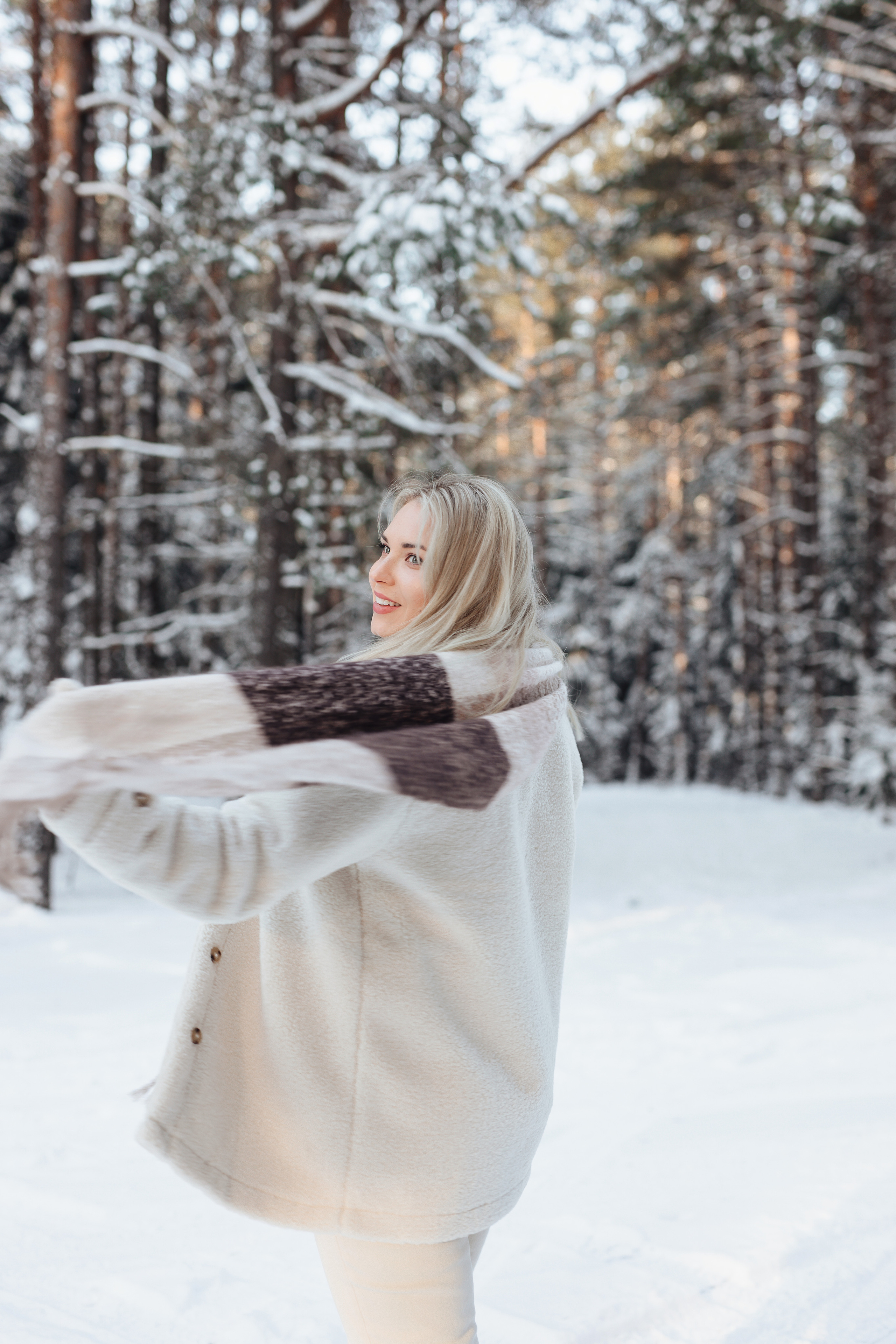 Юлия зимняя фотосессия. Фотограф Даугавпилс/Рига Виктория Нитиша