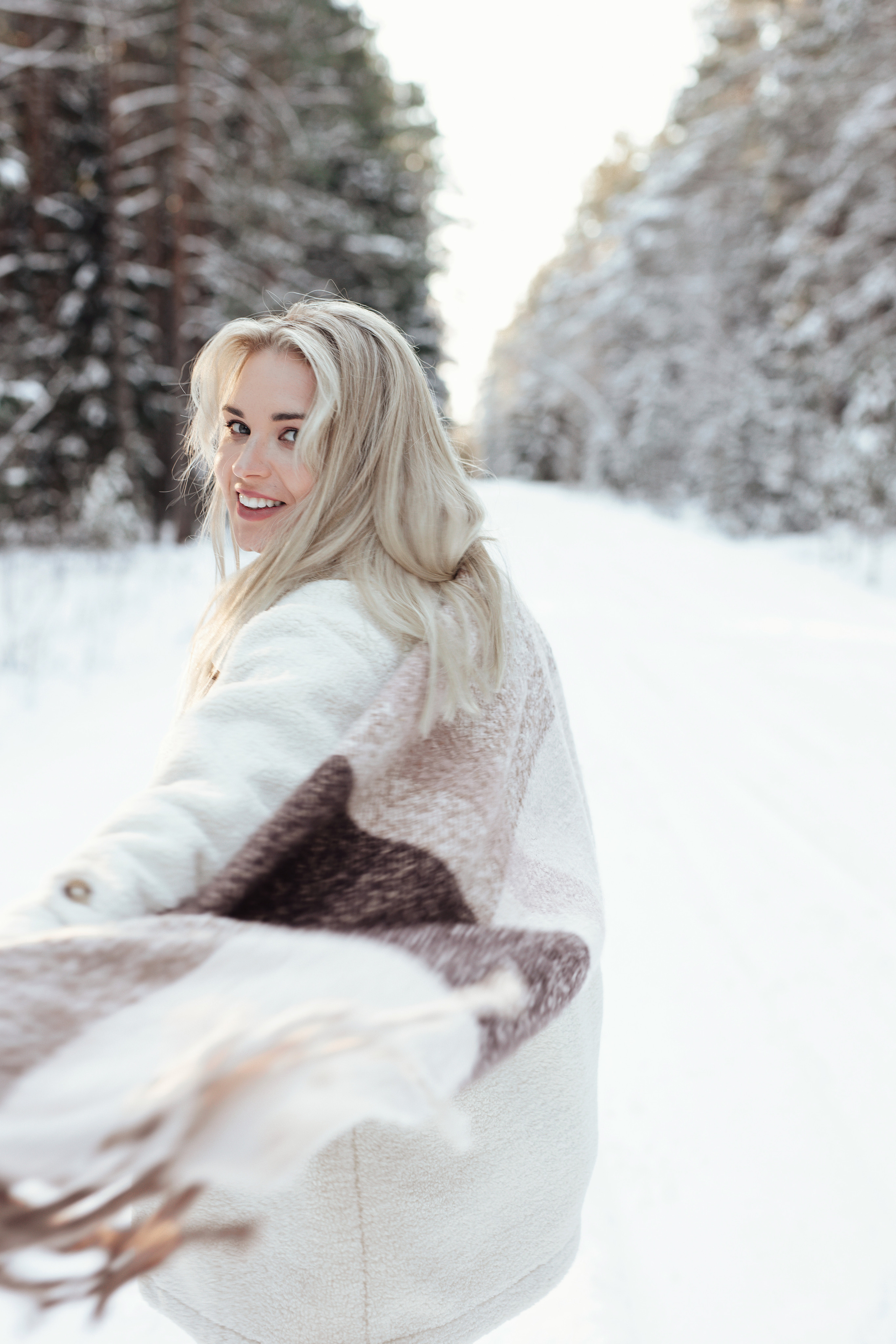Юлия зимняя фотосессия. Фотограф Даугавпилс/Рига Виктория Нитиша