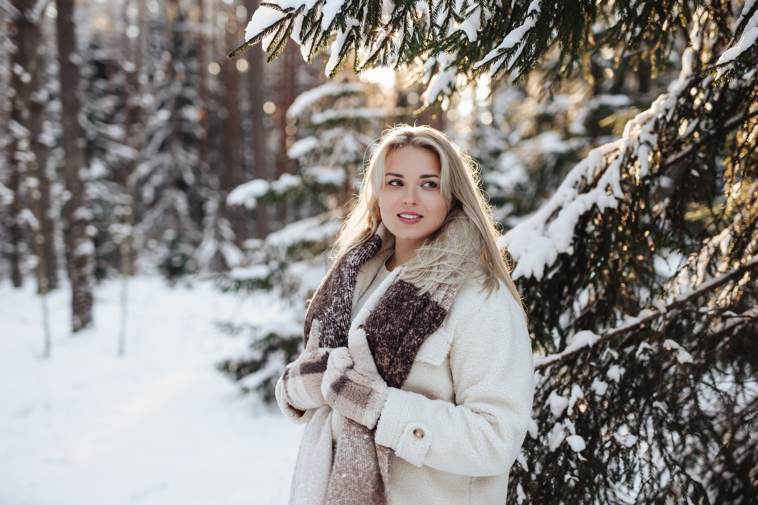 Юлия зимняя фотосессия. Фотограф Даугавпилс/Рига Виктория Нитиша
