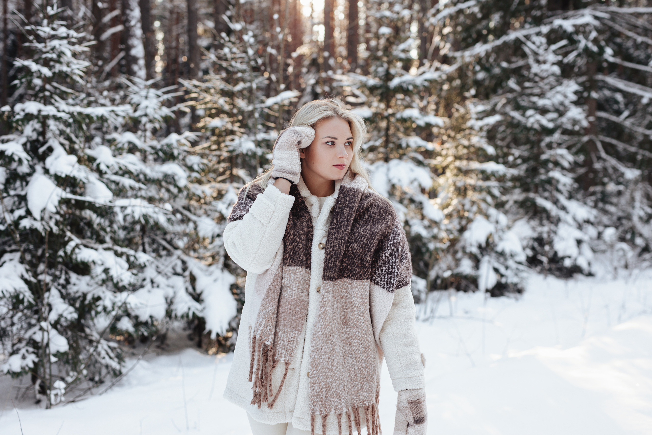 Юлия зимняя фотосессия. Фотограф Даугавпилс/Рига Виктория Нитиша