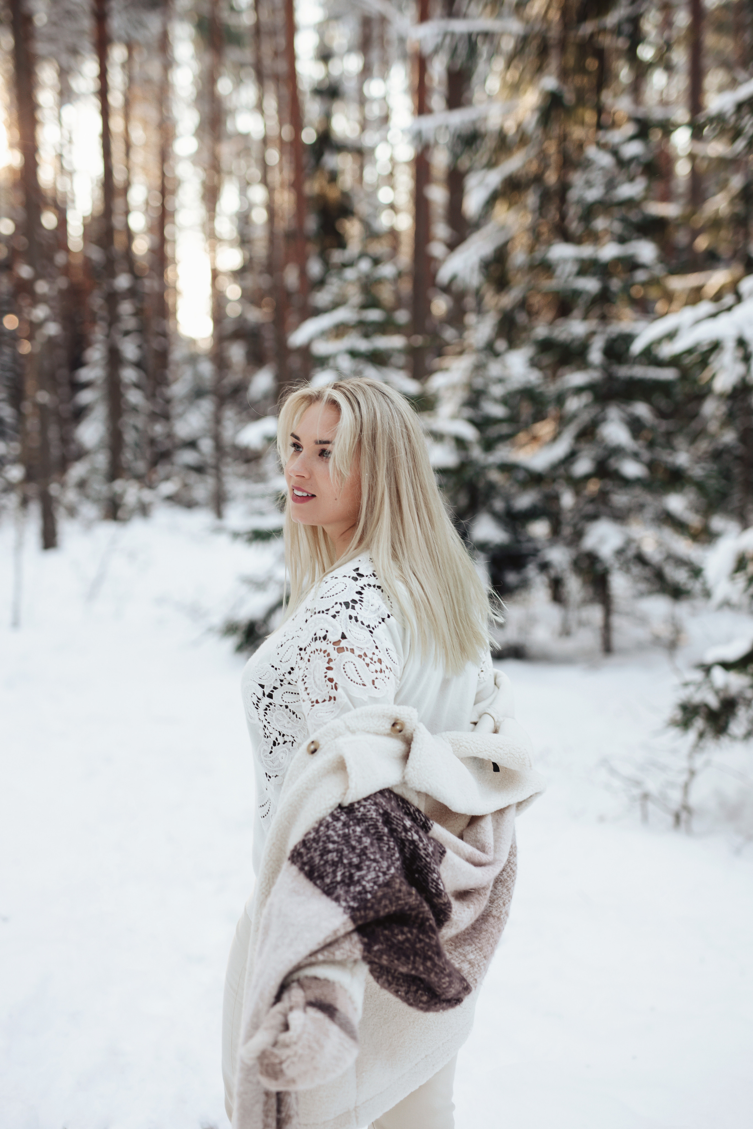 Юлия зимняя фотосессия. Фотограф Даугавпилс/Рига Виктория Нитиша