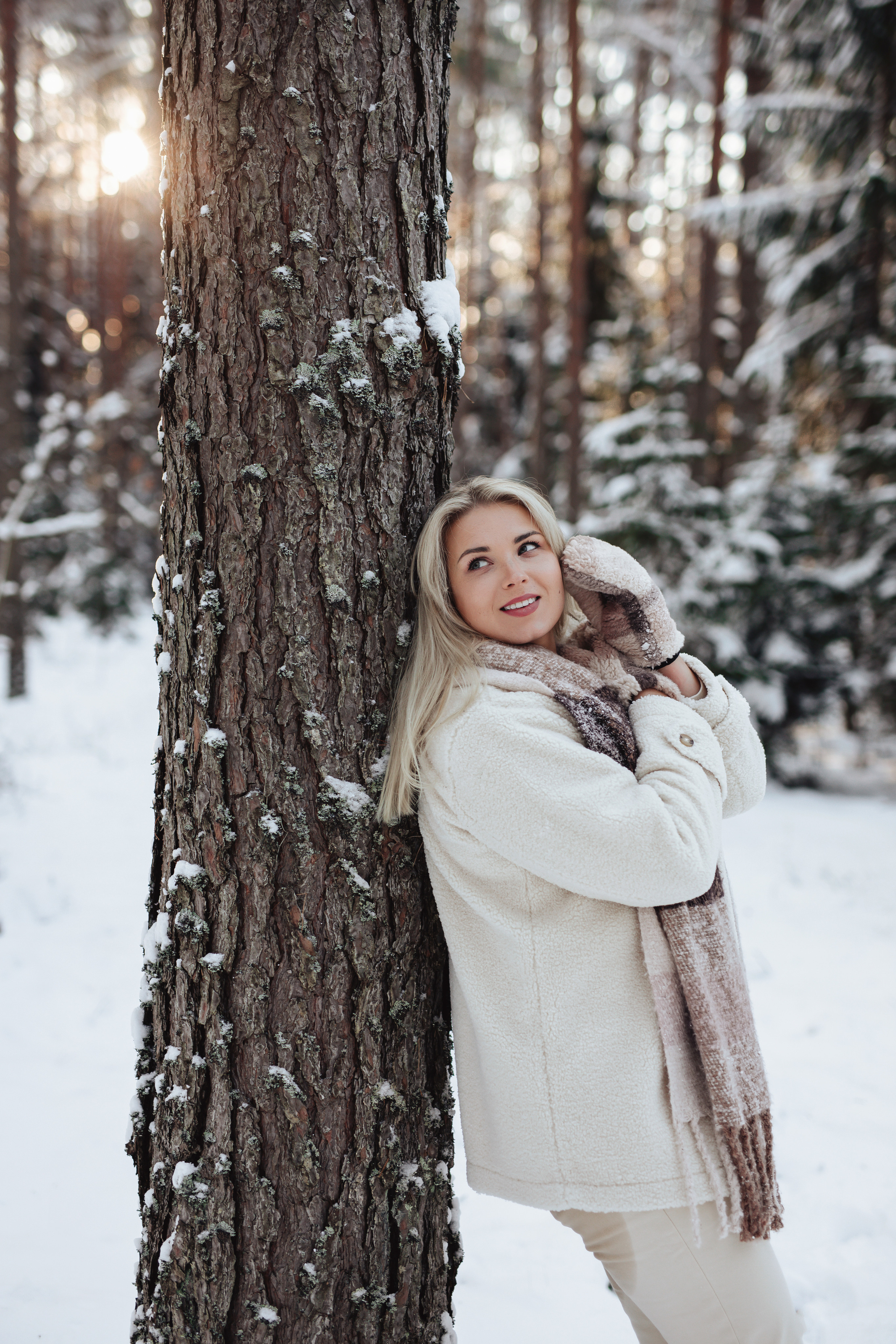 Юлия зимняя фотосессия. Фотограф Даугавпилс/Рига Виктория Нитиша