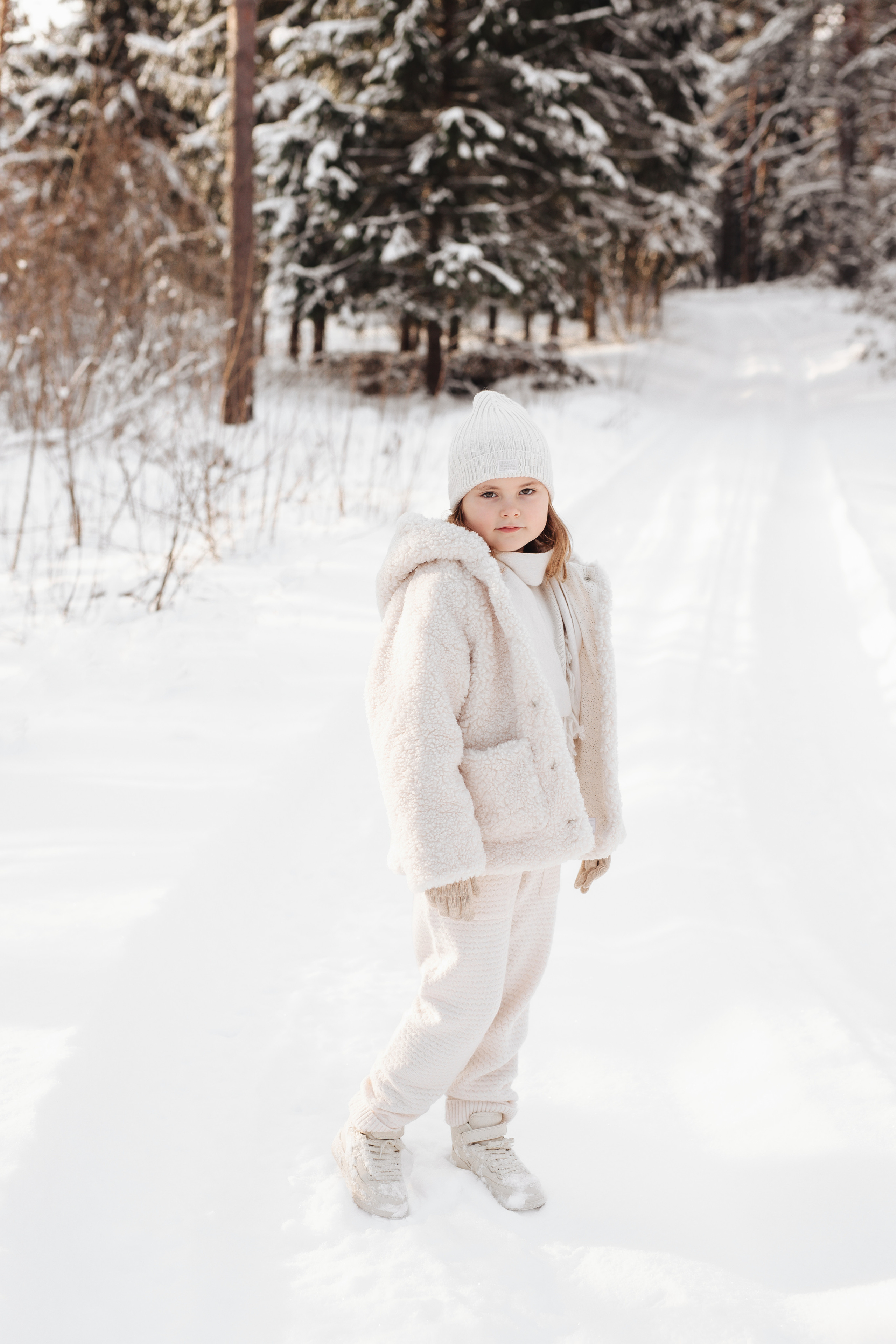 Вика зимняя фотосессия. Фотограф Даугавпилс/Рига Виктория Нитиша
