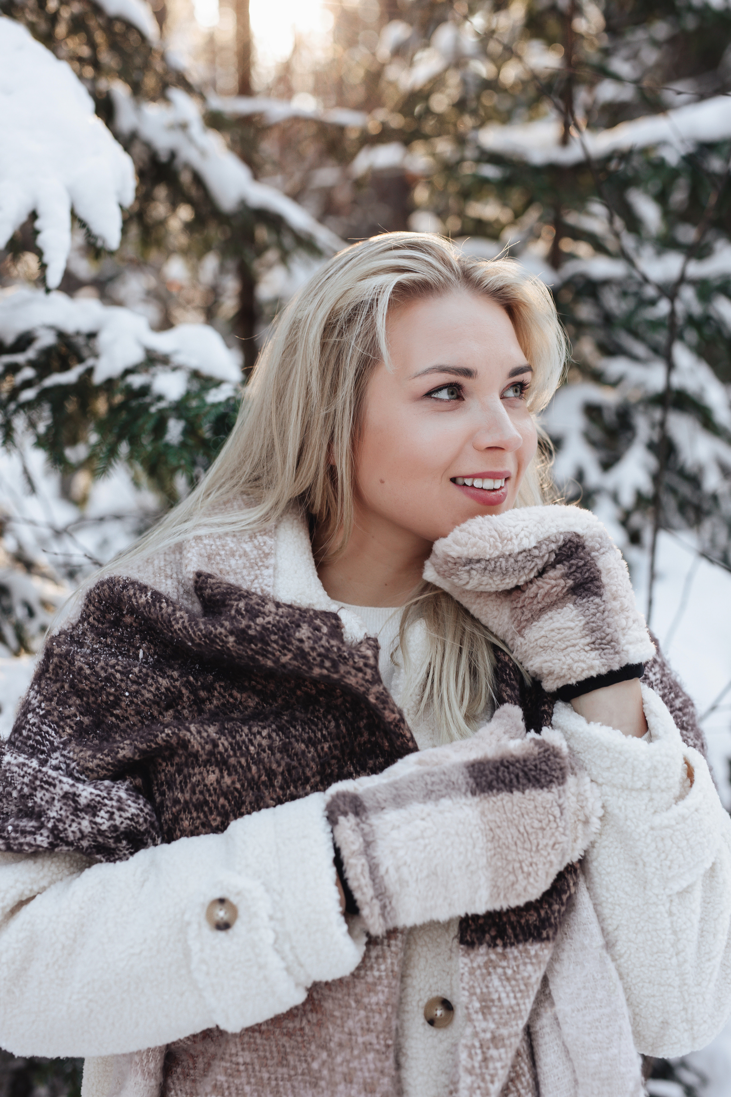 Юлия зимняя фотосессия. Фотограф Даугавпилс/Рига Виктория Нитиша