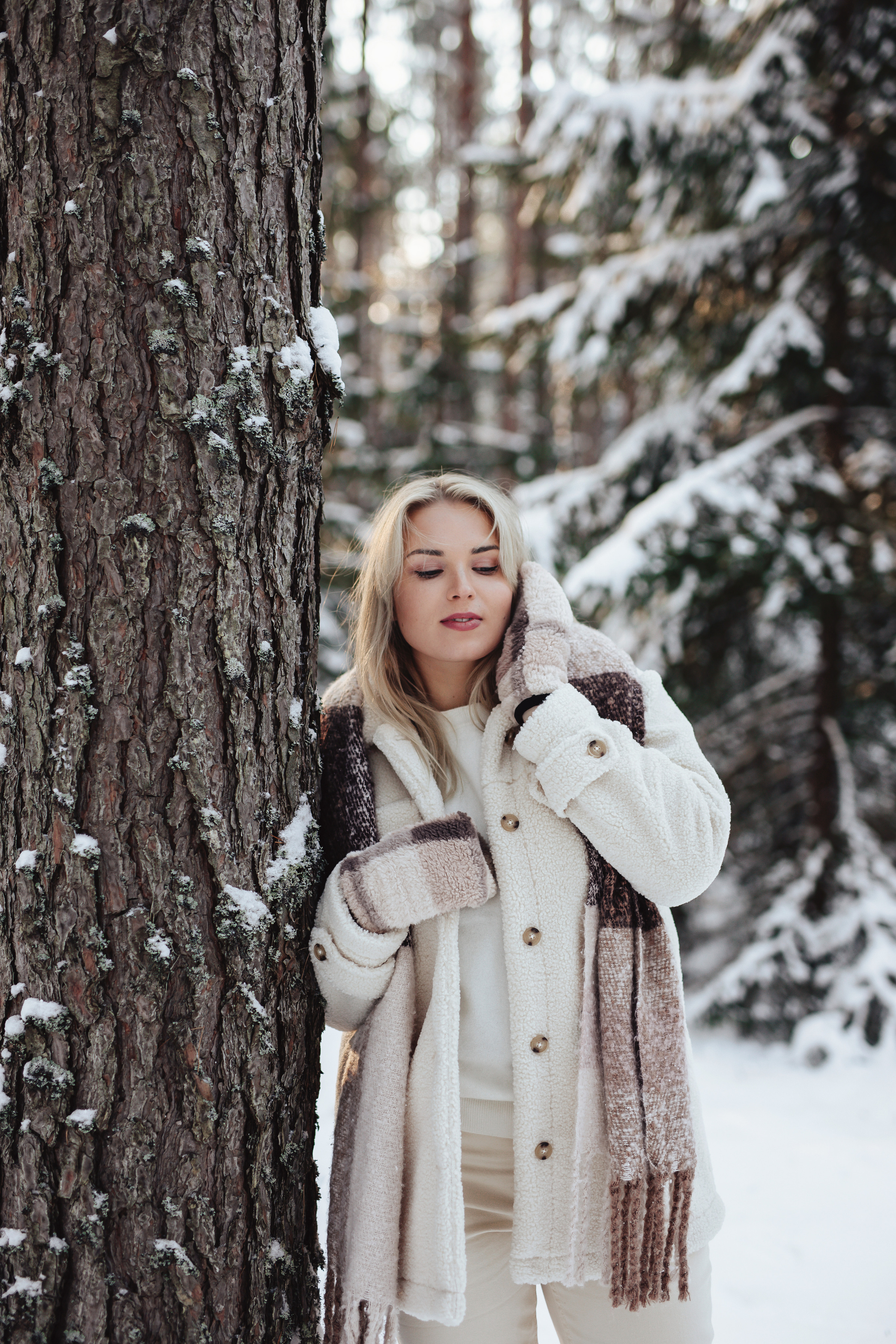 Юлия зимняя фотосессия. Фотограф Даугавпилс/Рига Виктория Нитиша