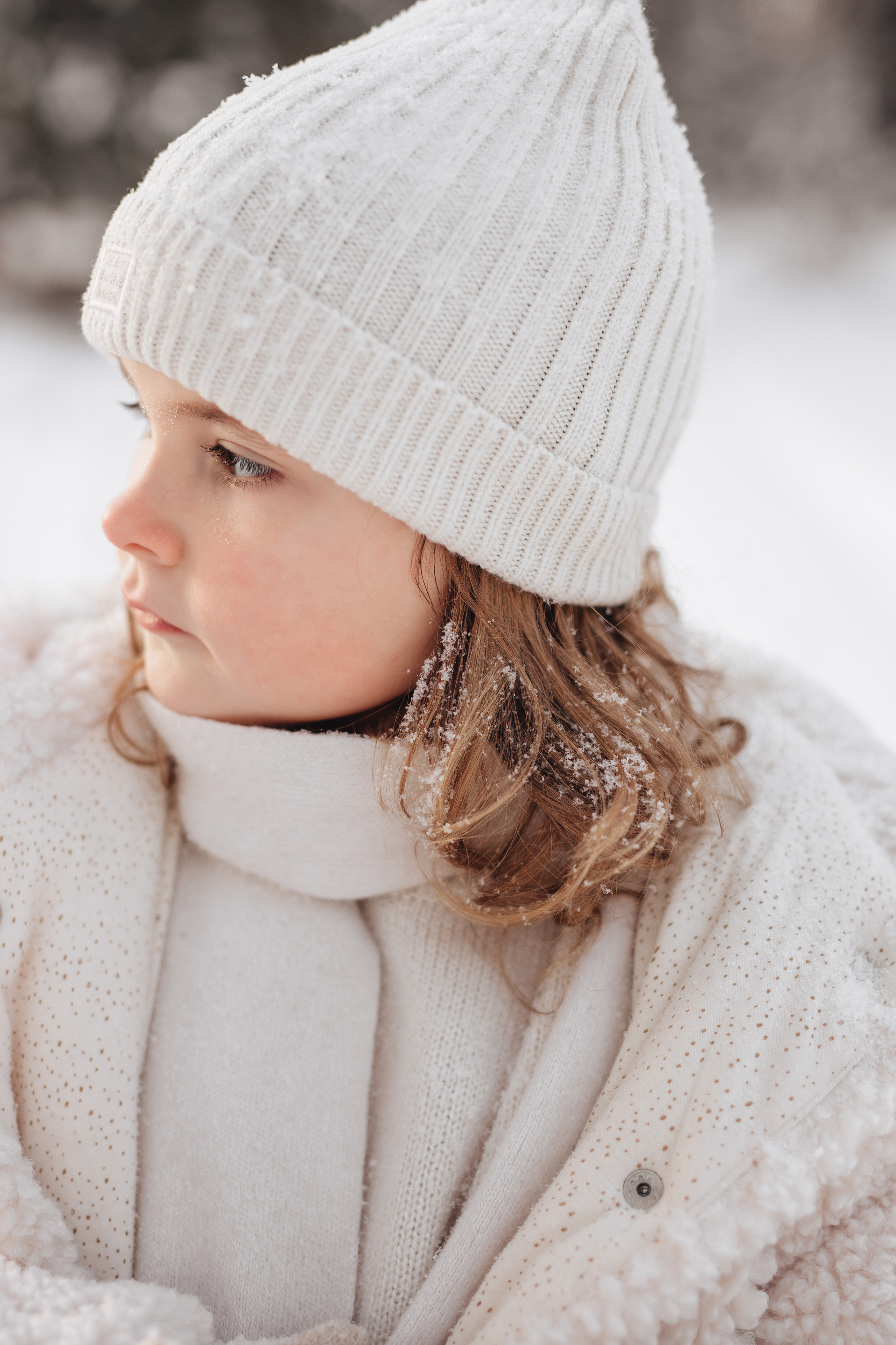 Вика зимняя фотосессия