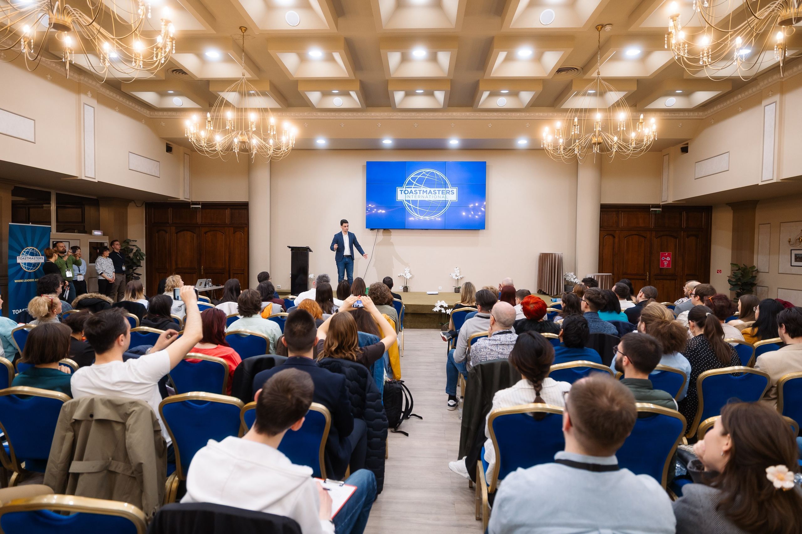 Toastmasters Conference. Marius Ciocan