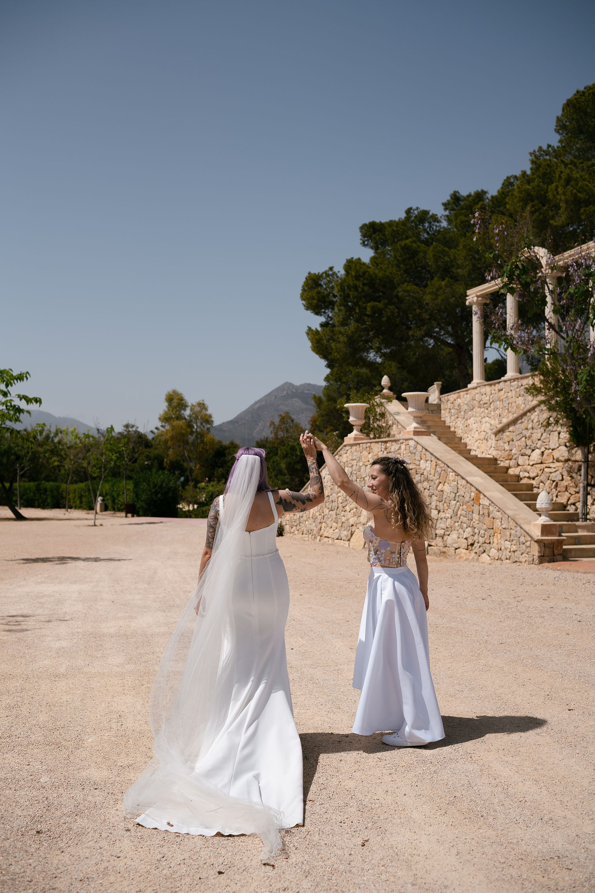 Belen and Anina. Destination Wedding Photographers based in Spain
