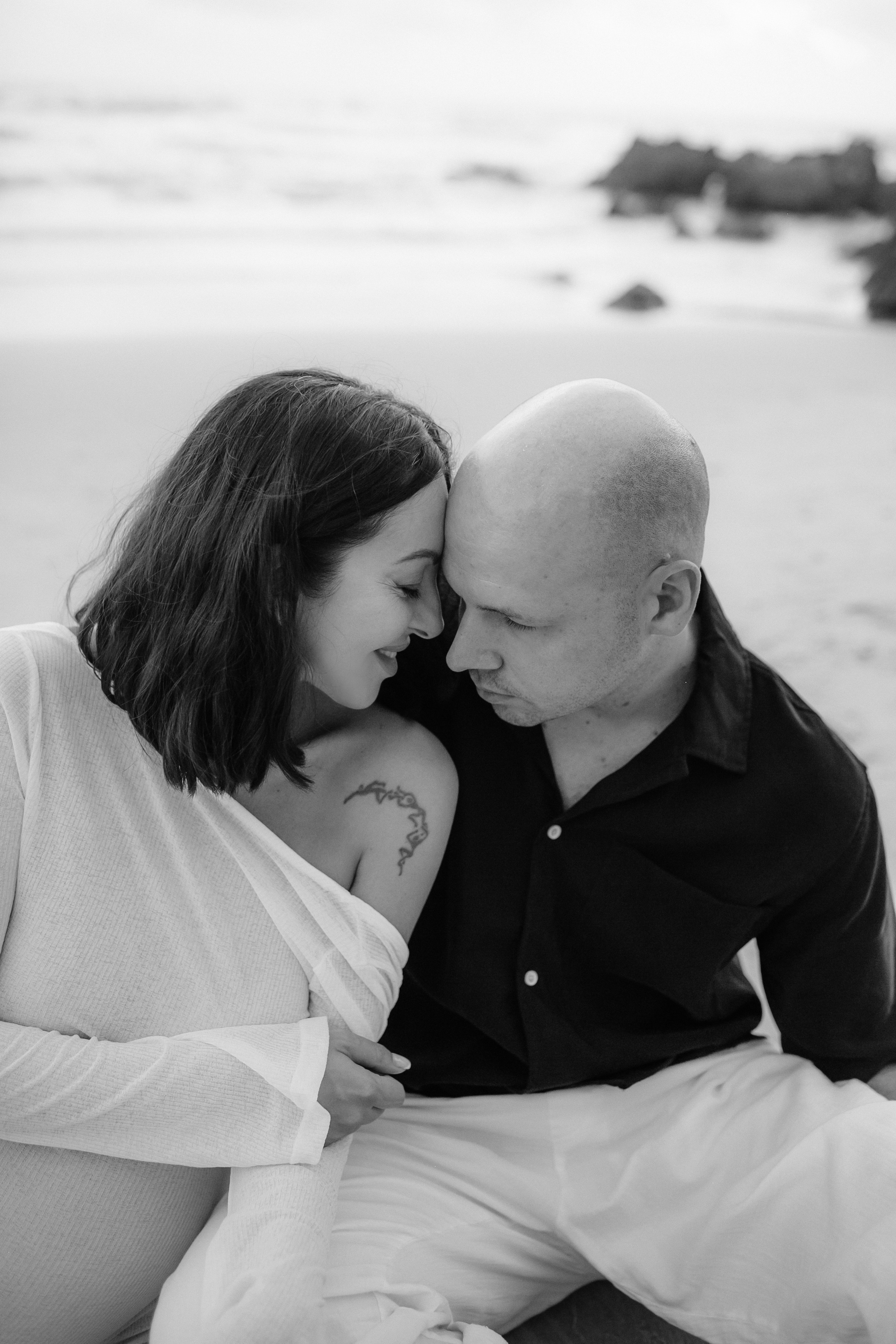 Katya & Fil Givat Olga. Family photographer in Israel