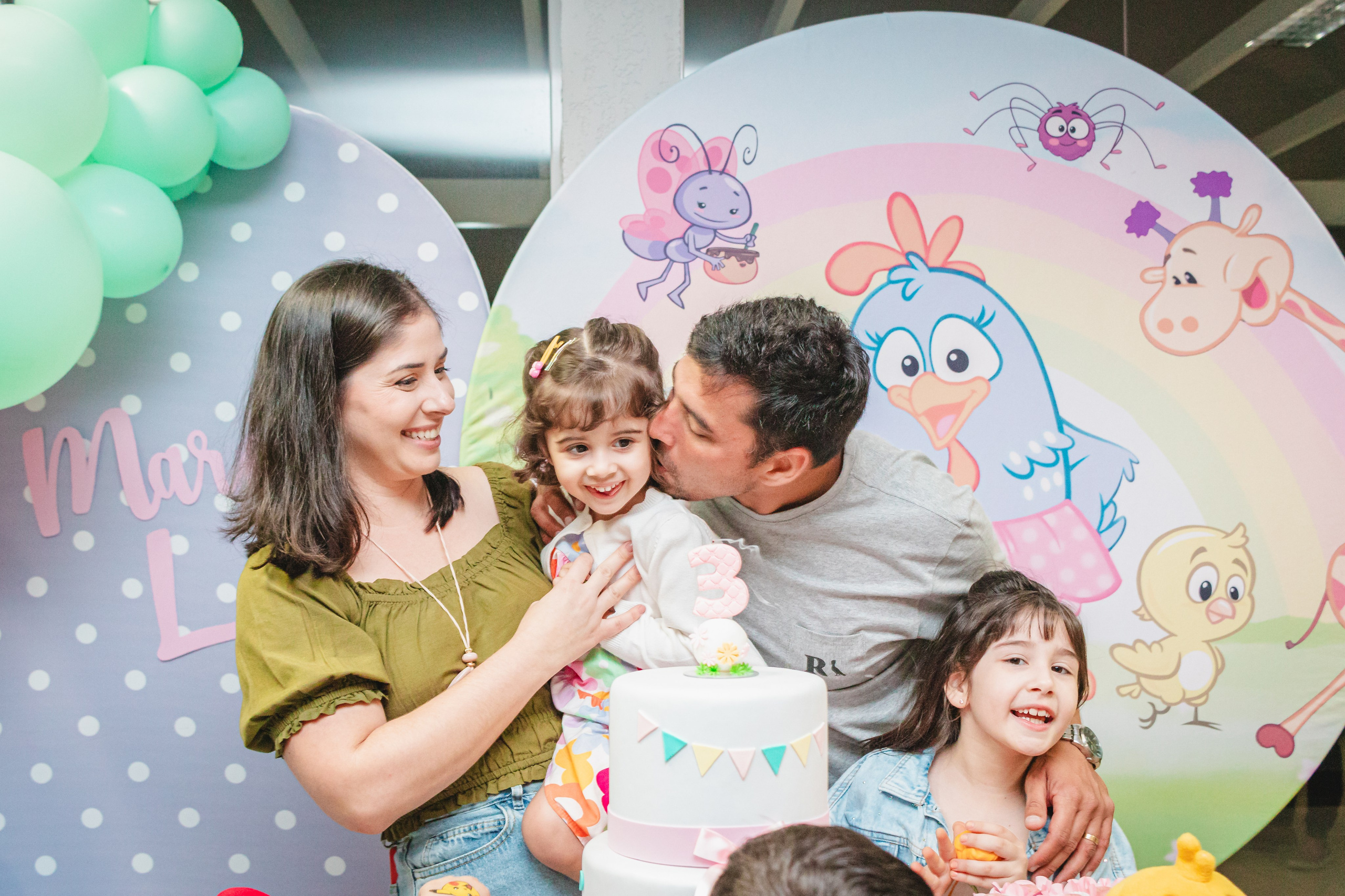 Maria Luiza — Aniversário 3 anos. Principal