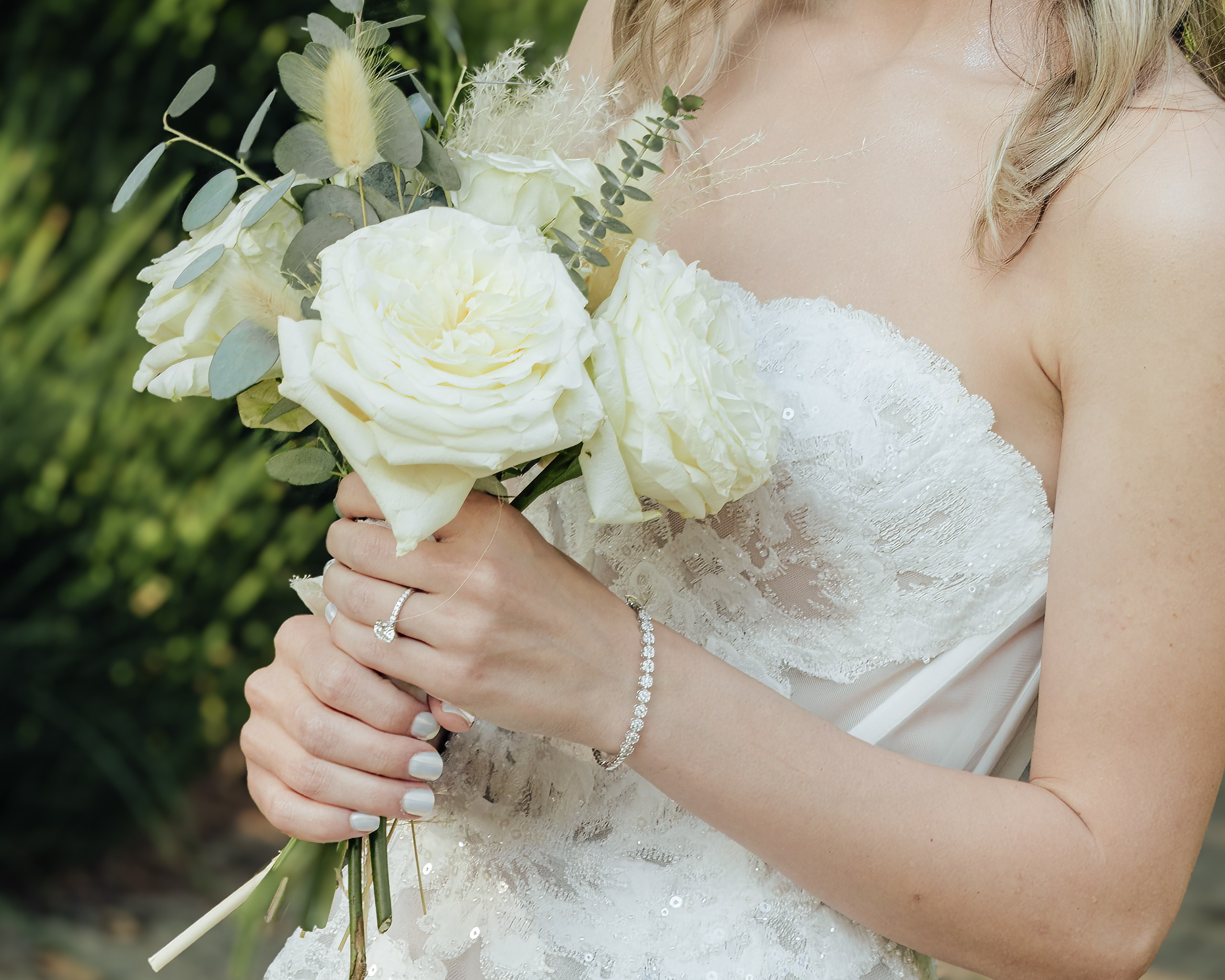 Wedding bouquet photographed in Chicago