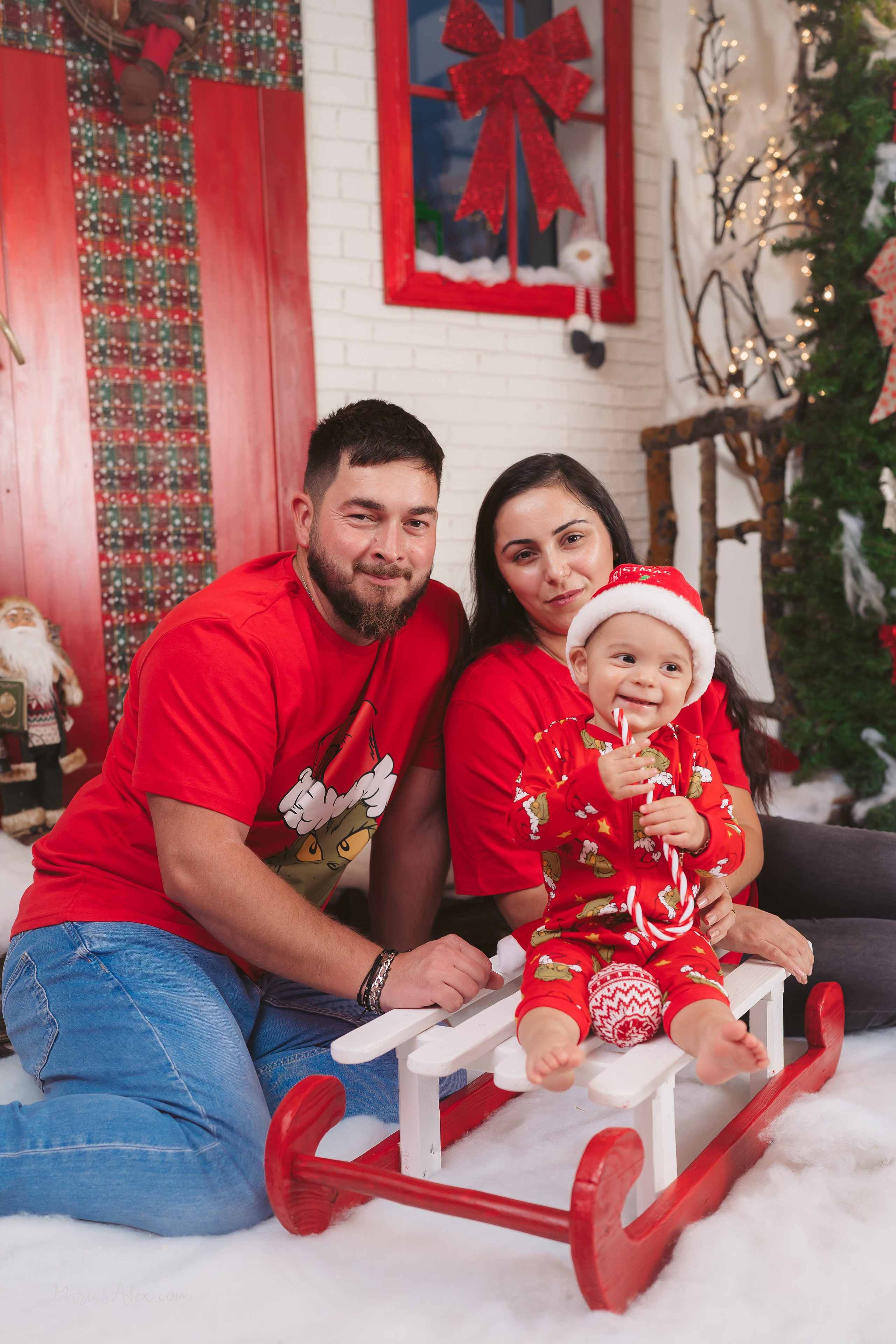Familia Hacman - Un Crăciun de poveste. Marius Alex fotograf de eveniment si portret din Suceava