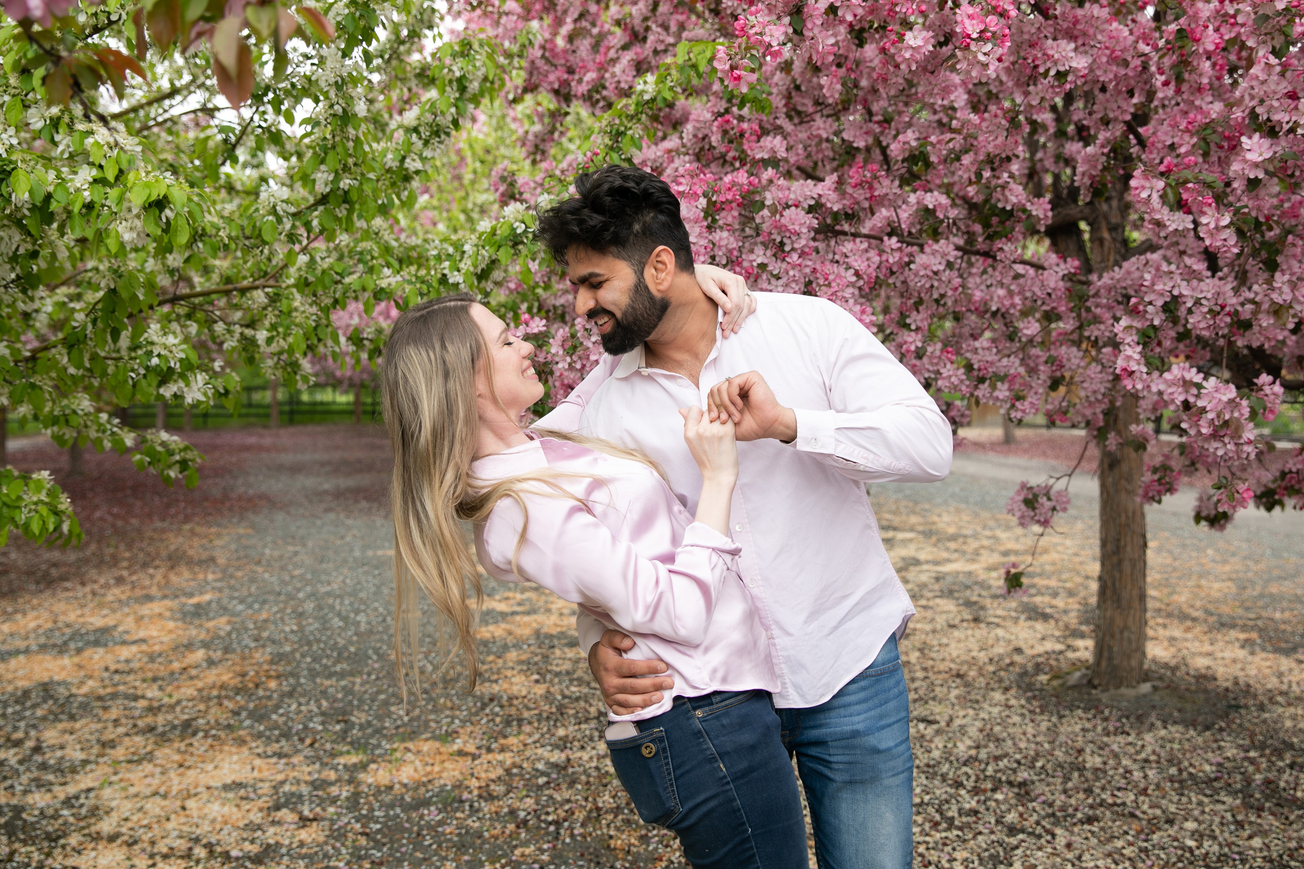 Tatiana T. Cherry Blossom. Ching Li Photography
