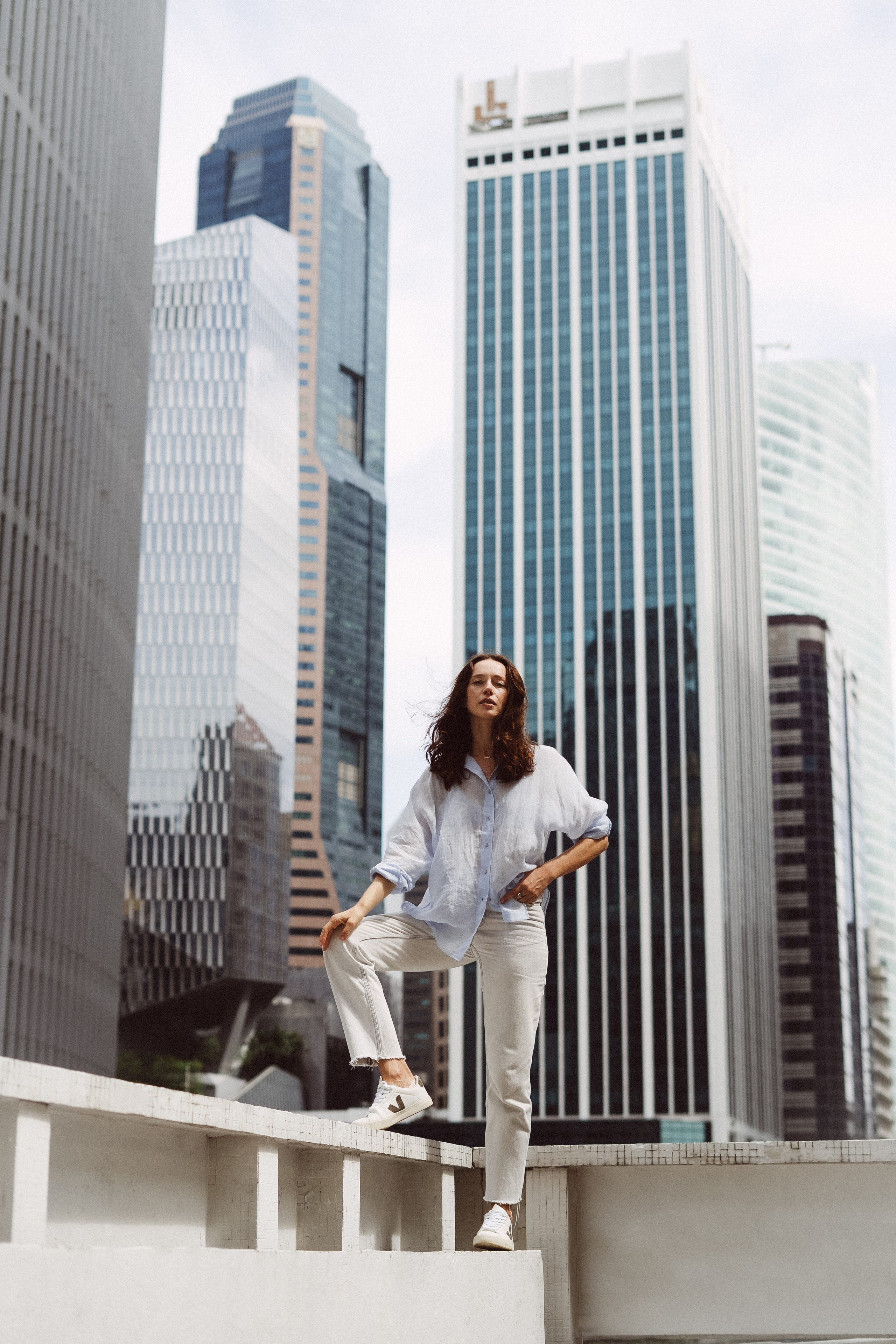 Portrait. Dasha in Singapore