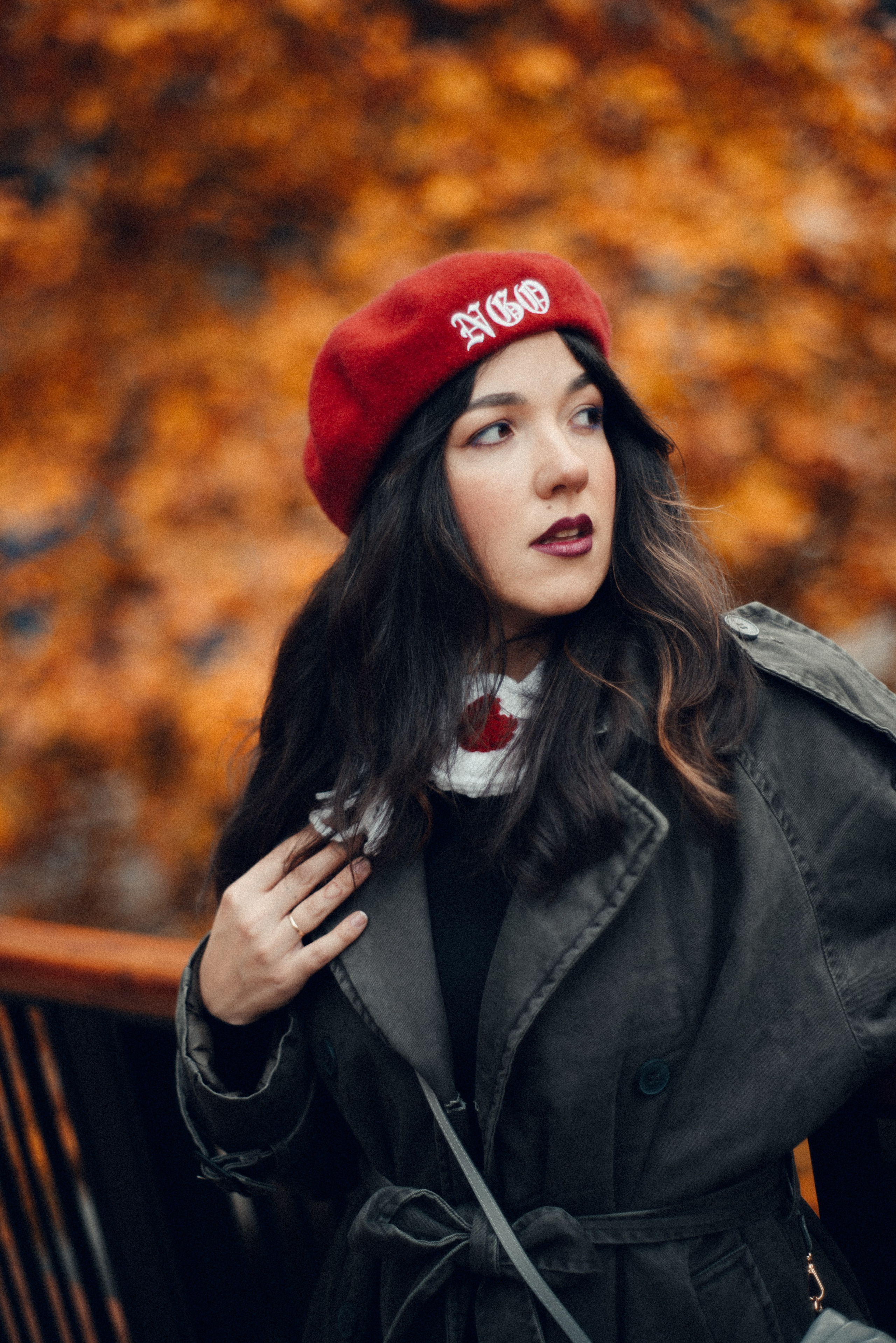 Autumn walk in London Barbican. Moth & Moss Photography