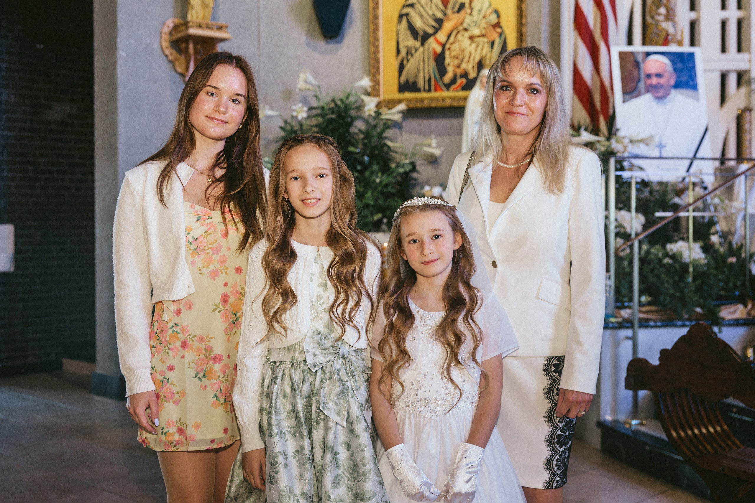 First Communion 05.03.2025. Wedding family event photographer in Chicago Nick Yushevich