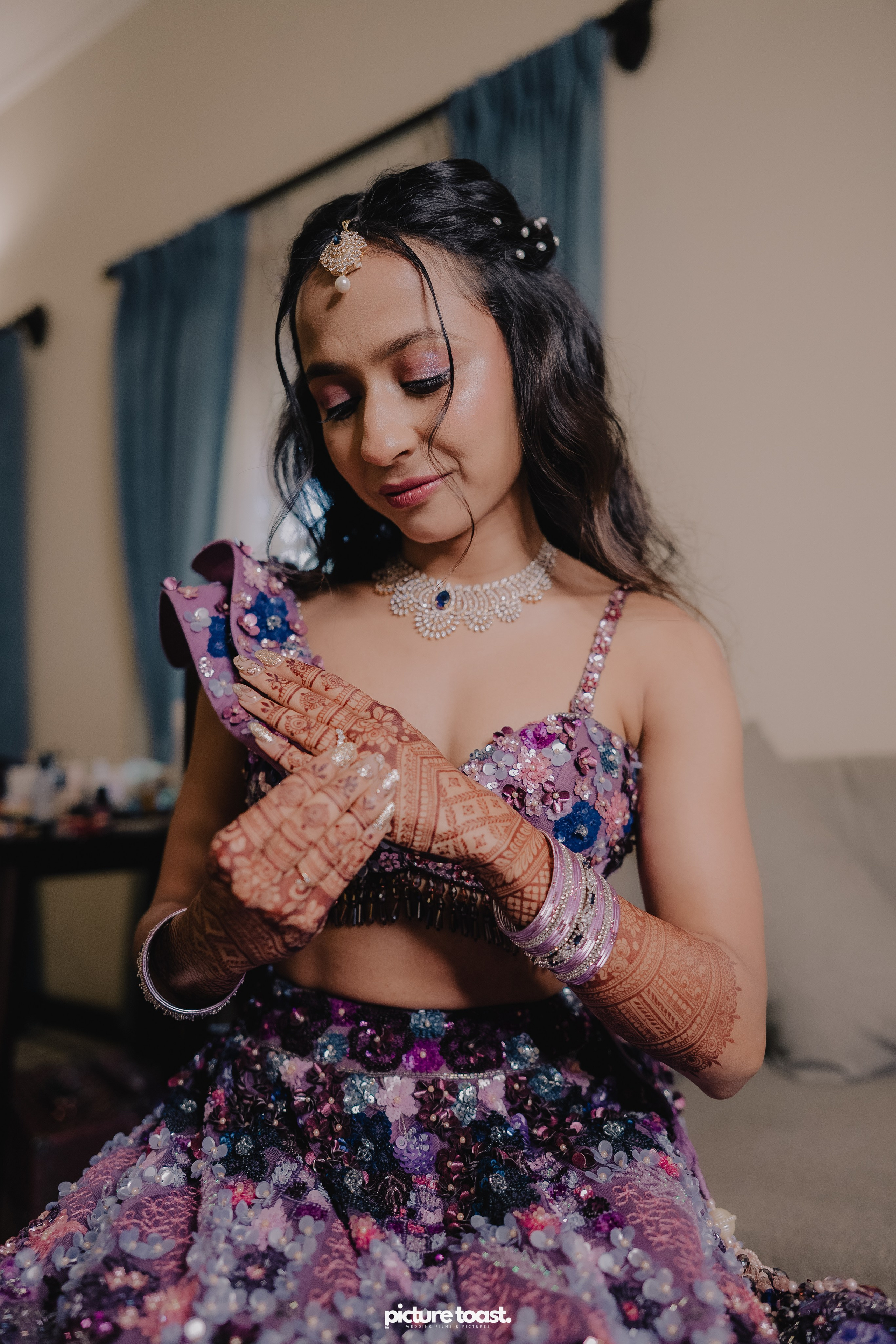 Varamala Ft. Barbie & Aneesh. Fine art Wedding Photographers in India & Canada