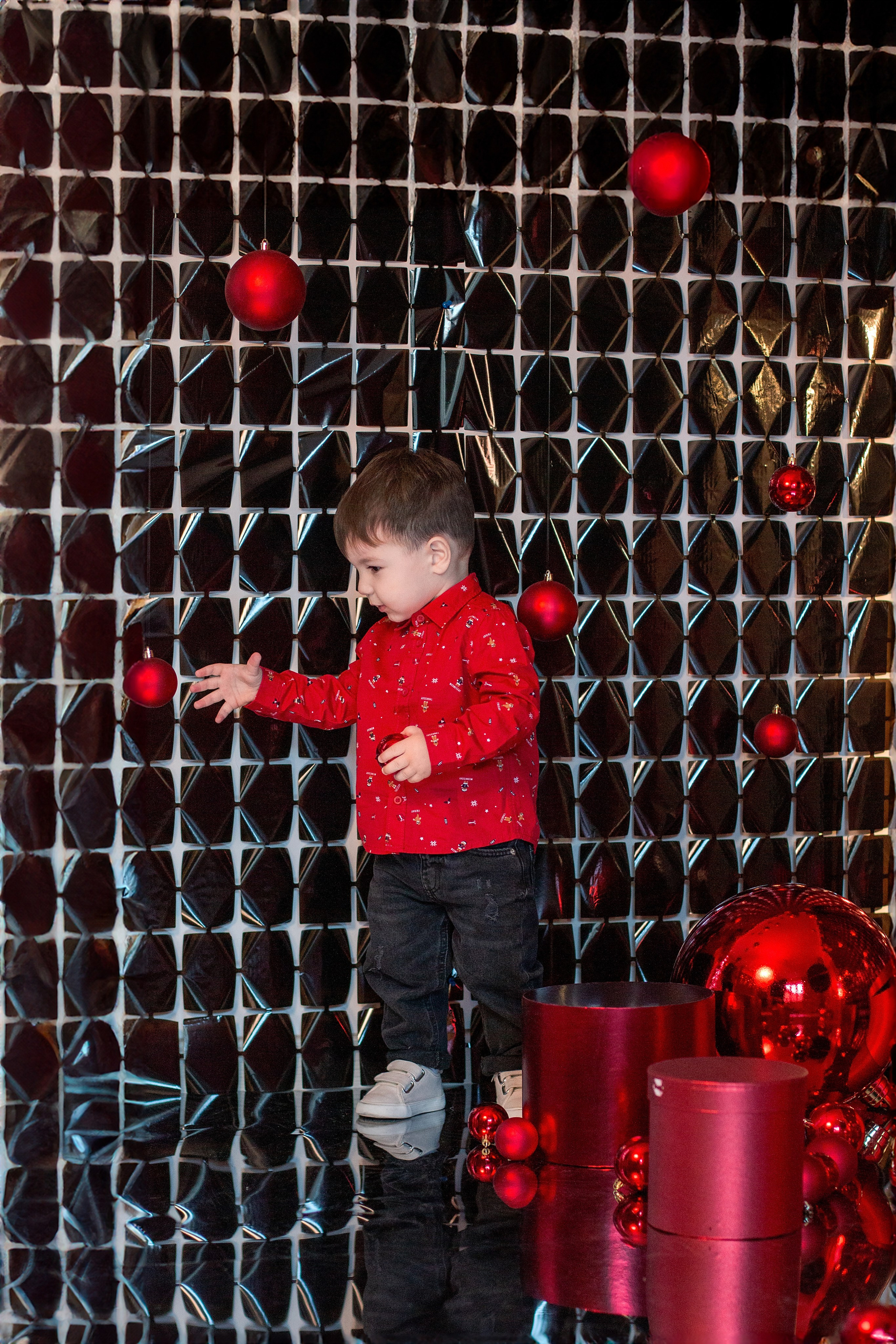 Новый год в студии. Детский и семейный фотограф в г. Бельцы