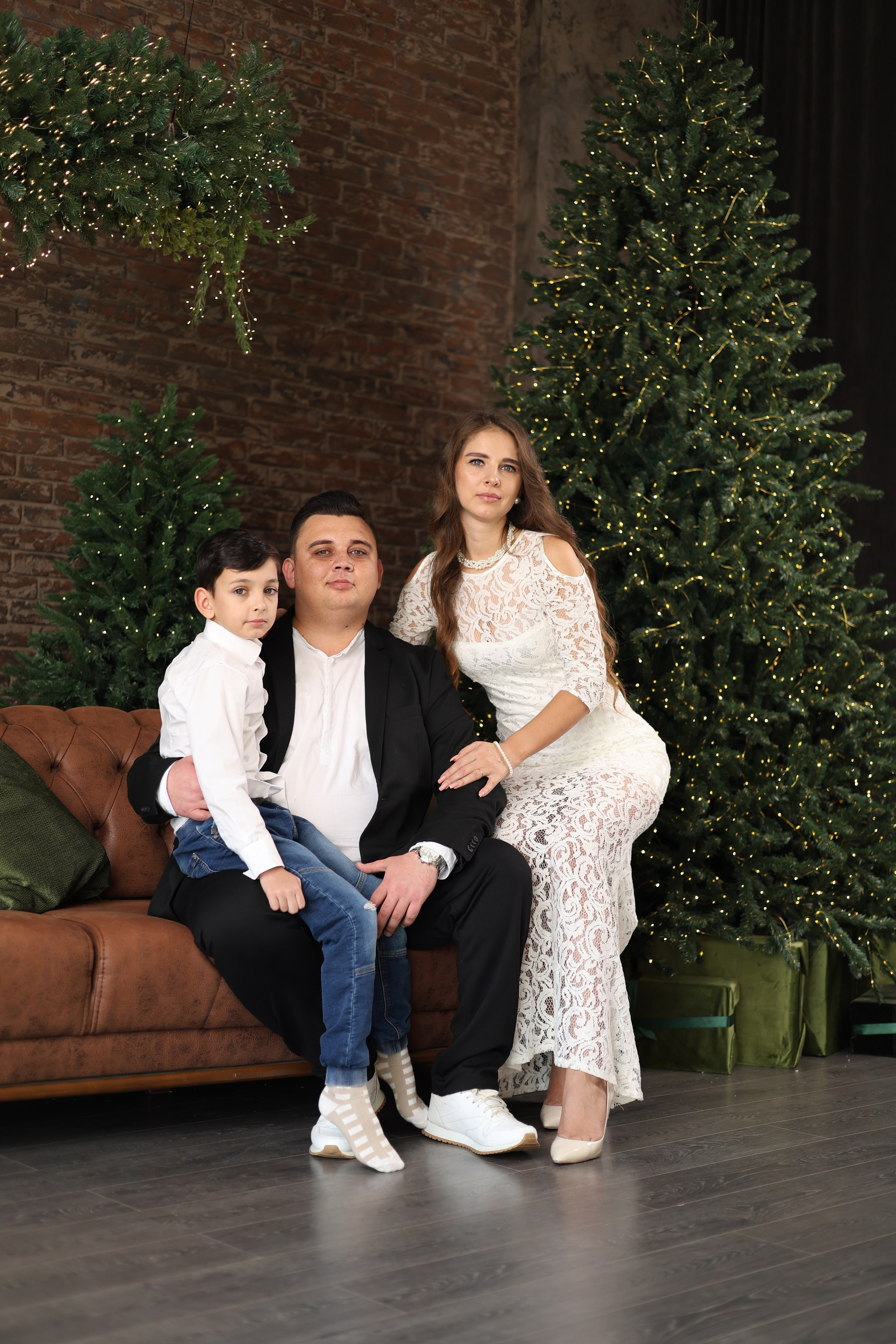 Семейная новогодняя фотосессия. Семейный фотограф Кишиневе, Молдова Врабий Ольга