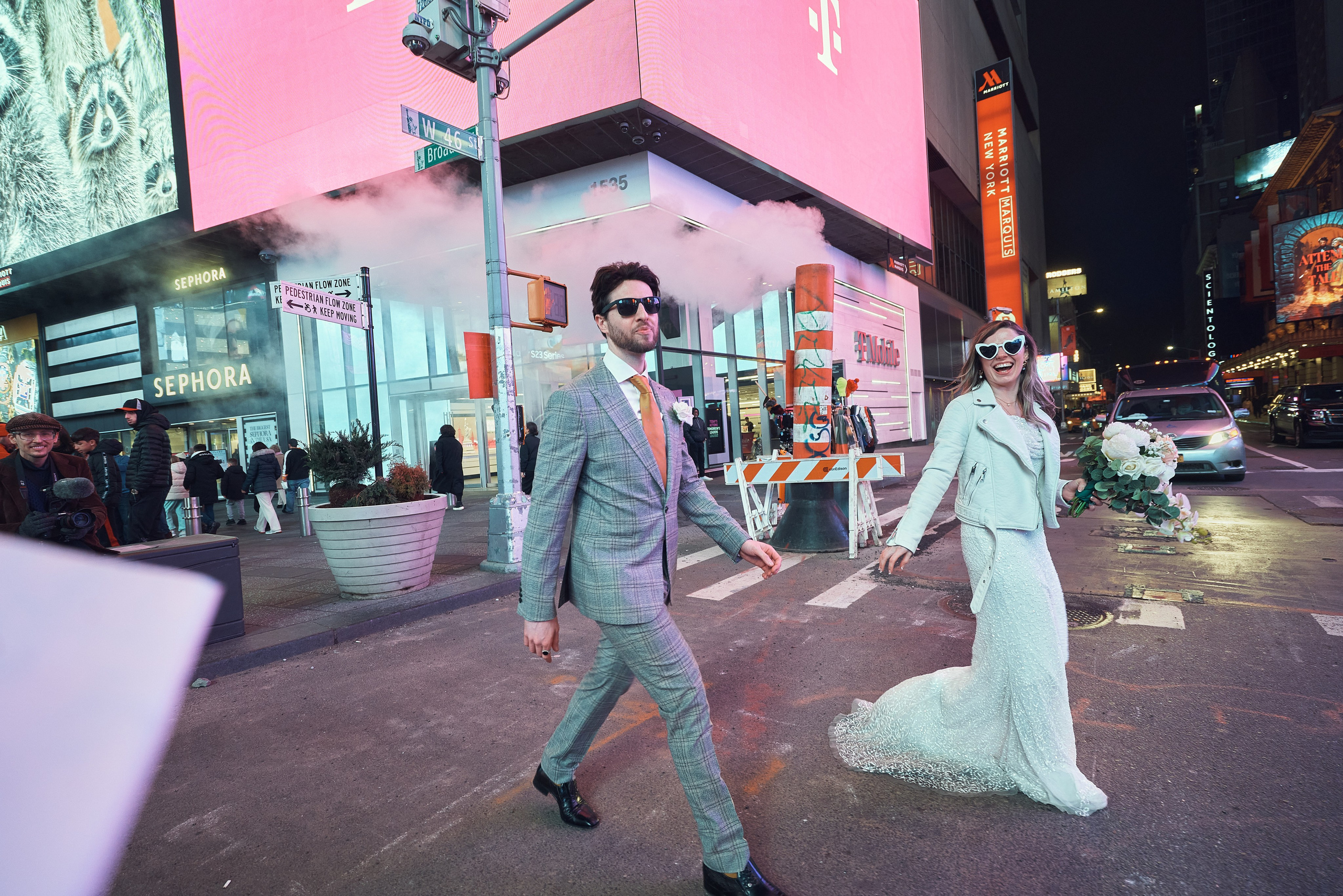 Sarah & George, NYC. Alex Pedan photography