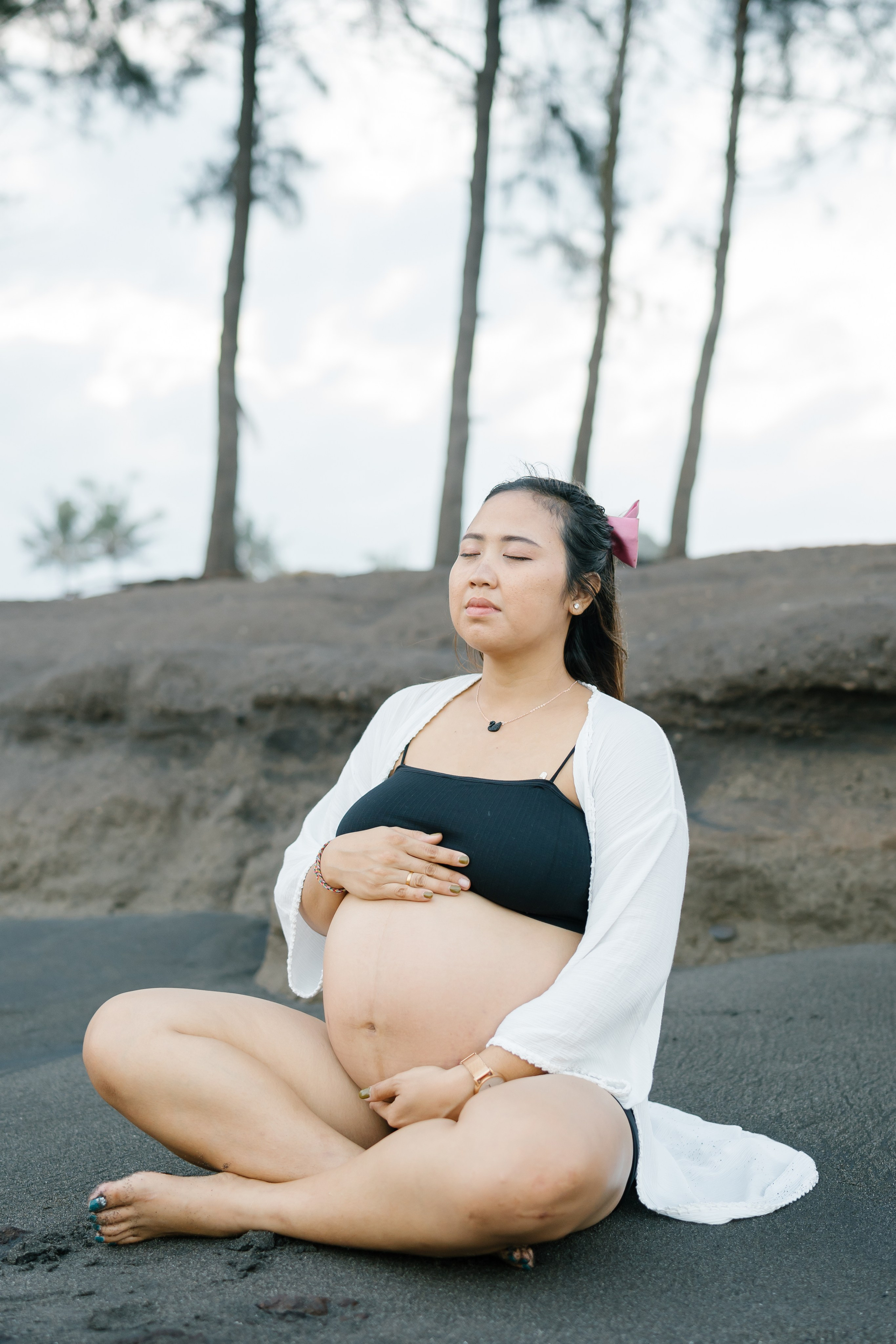 Maternity Photoshoot in Bali. Female Photographer in Bali