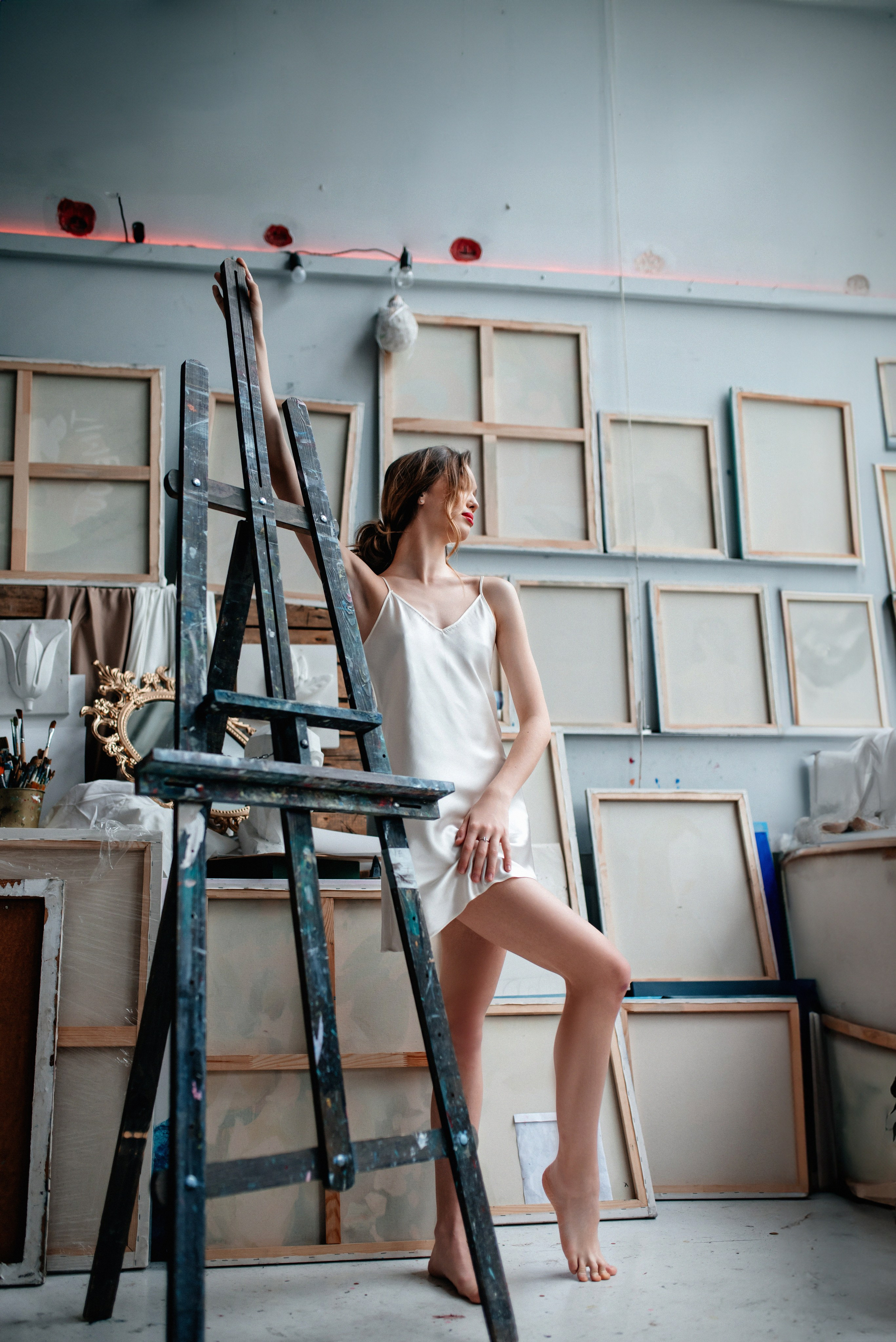 Свадебное утро в мастерской. Свадебный и портретный фотограф Юлия Пыльченко