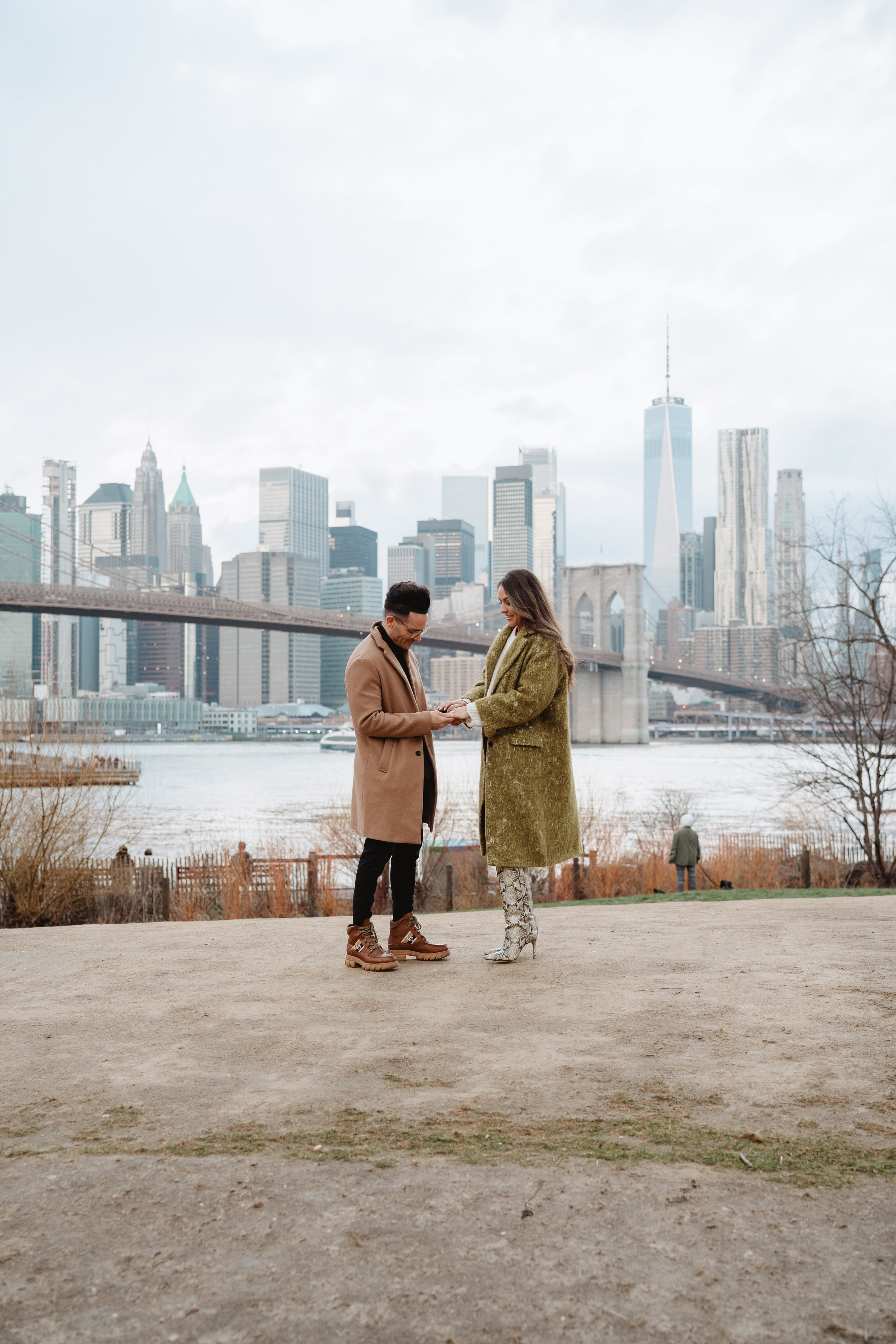 Castenzio&Brenna Proposal. Photographer in New York Faery By Mary