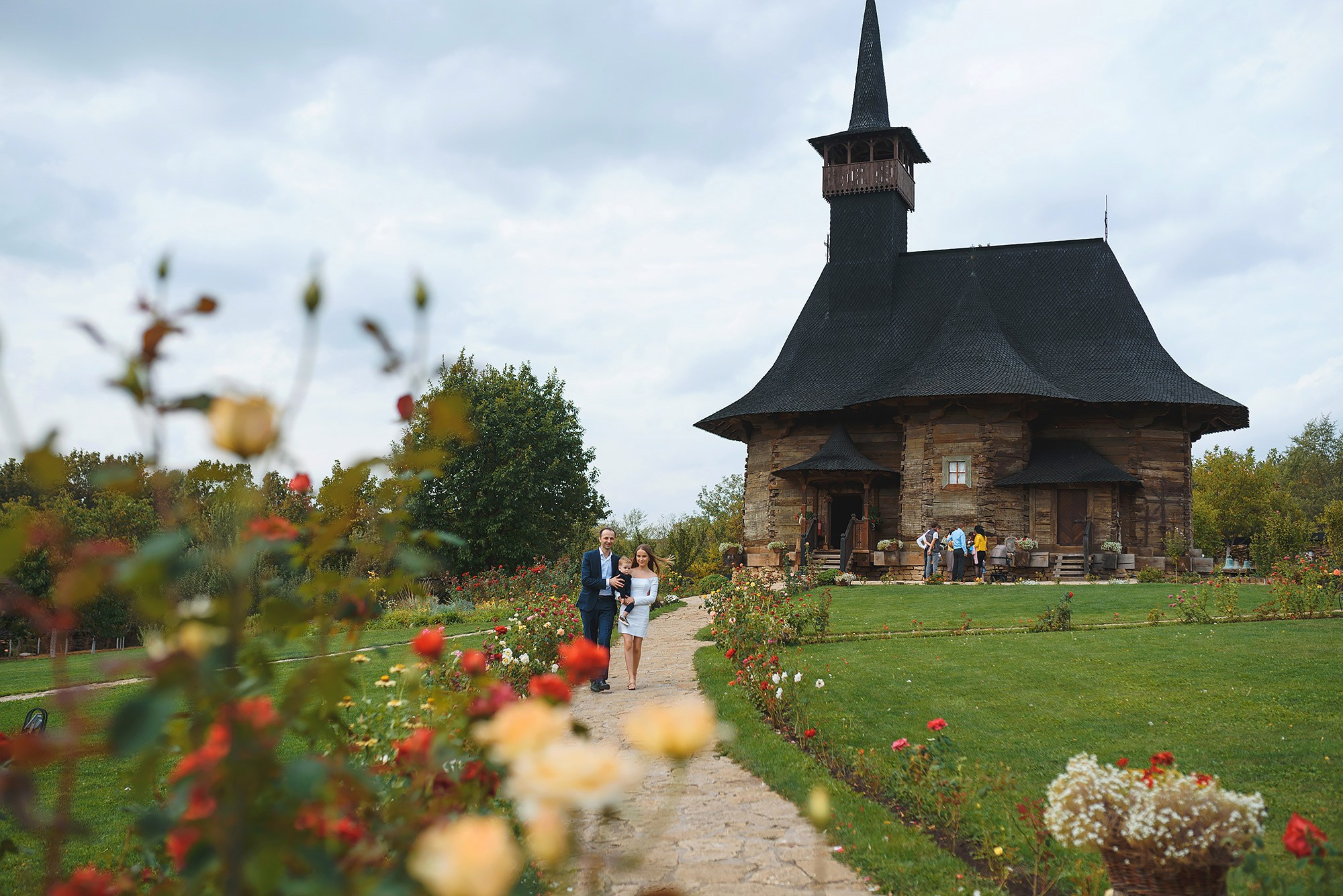 Christening photo session in Moldova — photographer Andrei Zveaghintev. Wedding and family photographer in Moldova, Chisinau— Andrei Zveaghintev