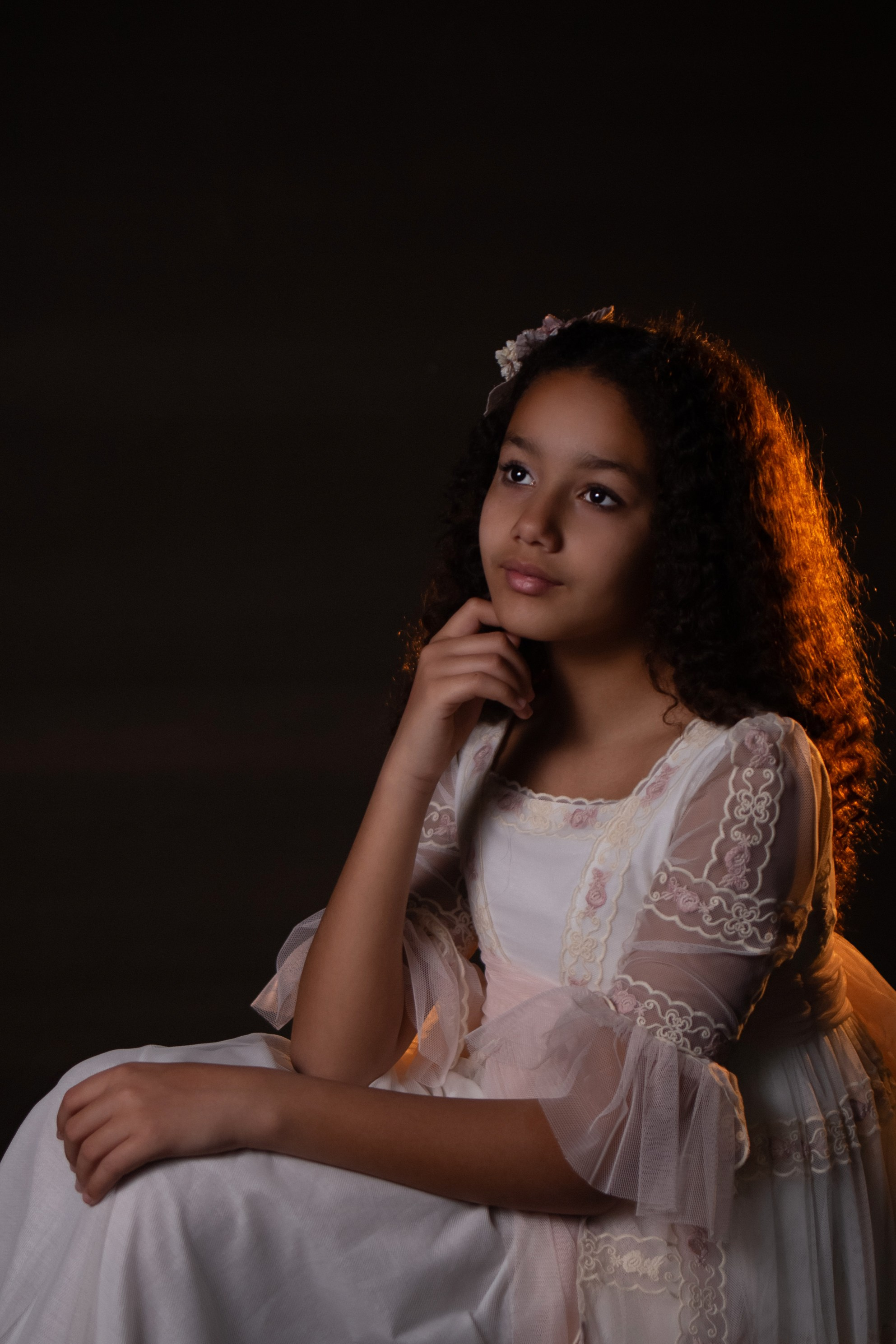 Comunión en el estudio. Профессиональный фотограф в Испании