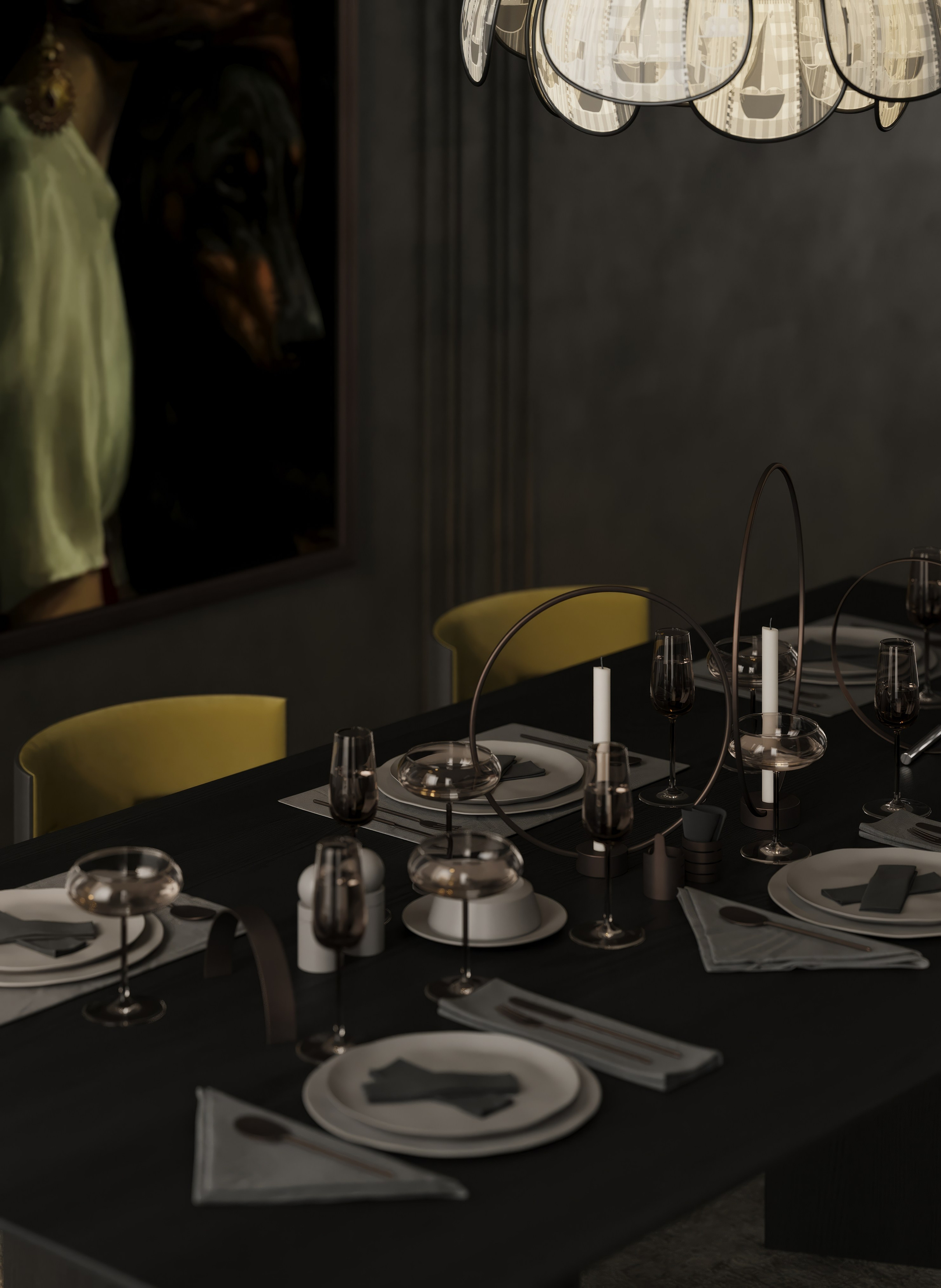 AS [Noir Frequency]. Anastasia Sorochin| 3d Visualization
