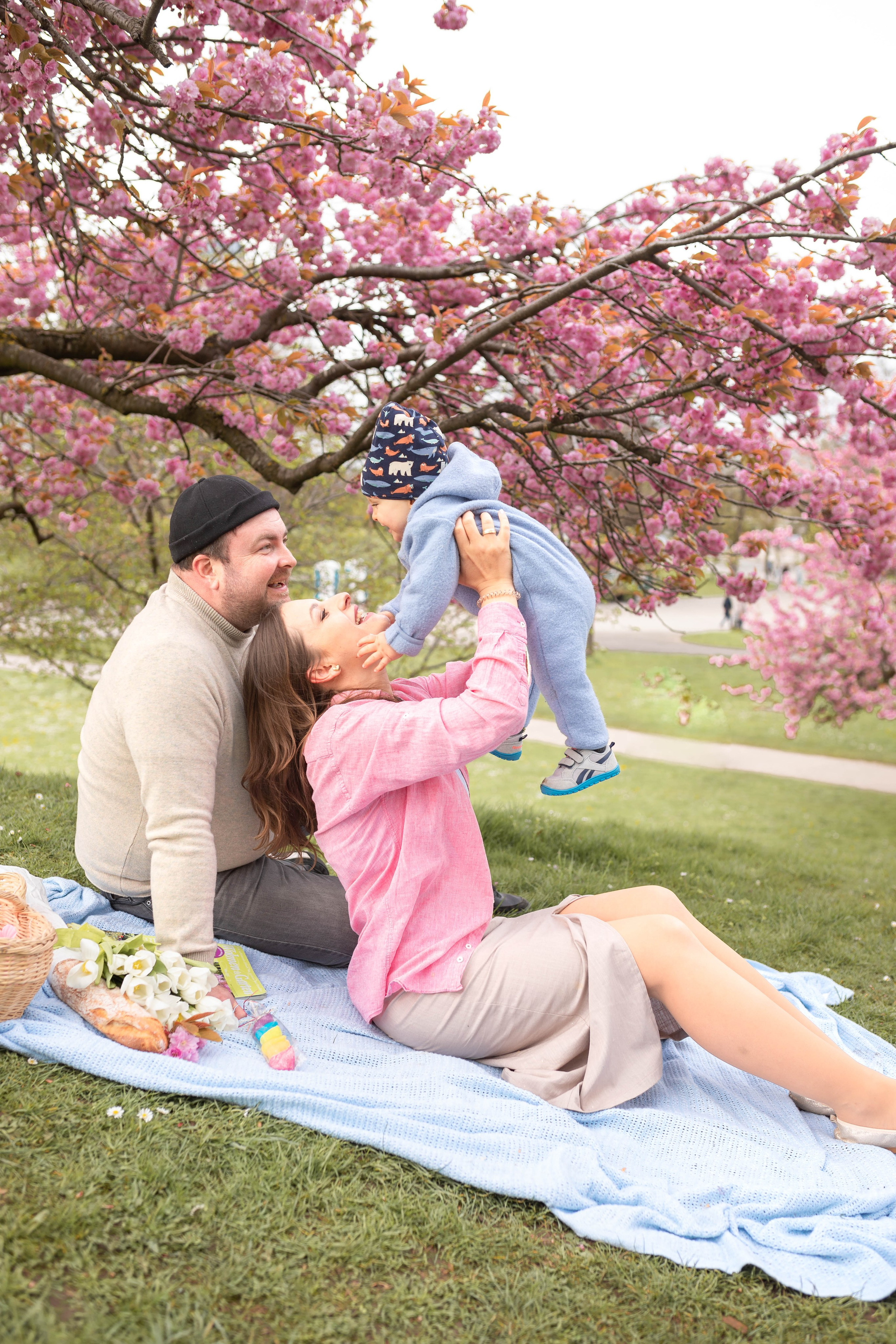 Cherry blossoms. Familien- und Kinderfotografin Katerina Vlasenko, München