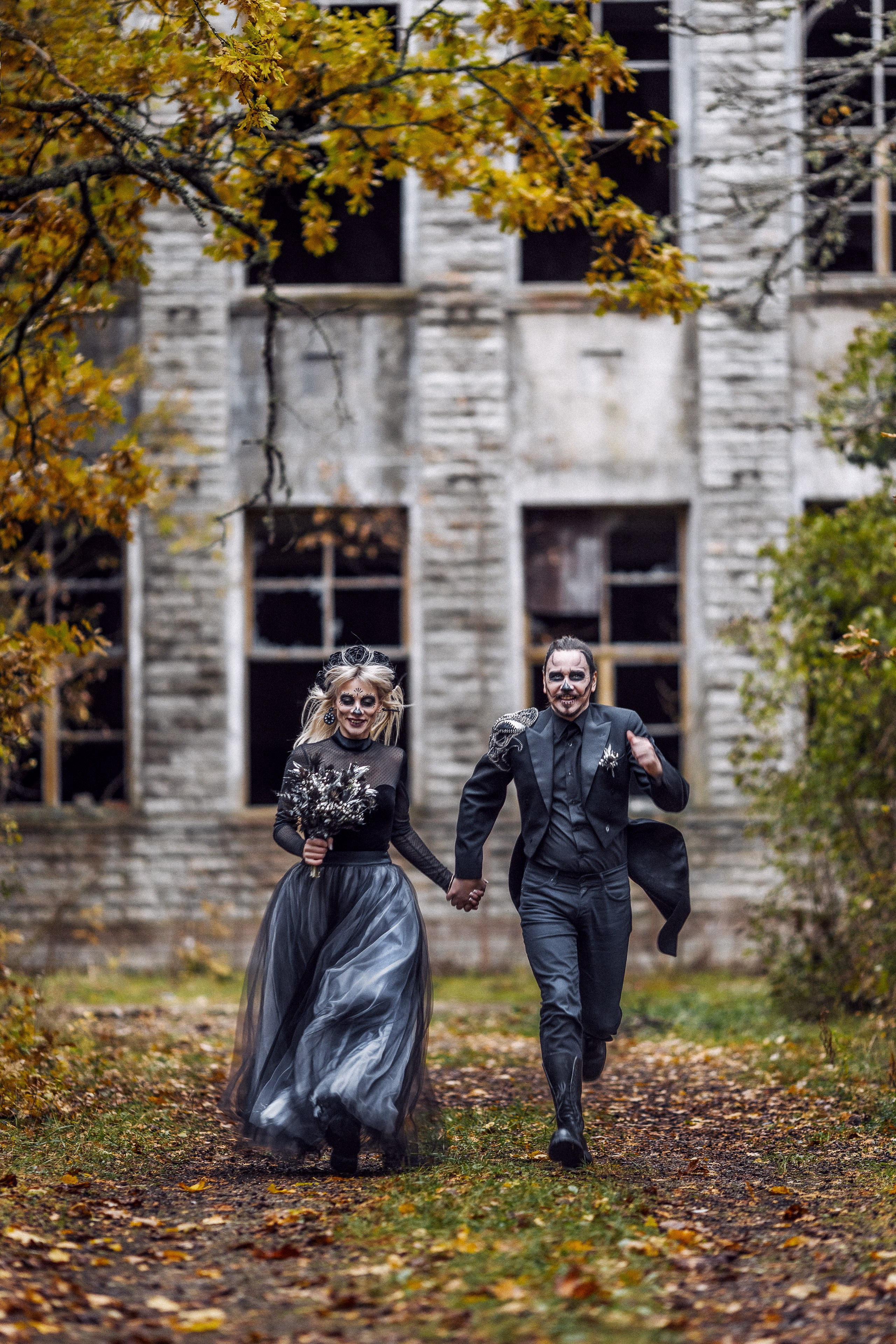 Couple Halloween 22.10.2023. Portree- ja perefotograaf Anton Hansen Tallinnas, Eestis