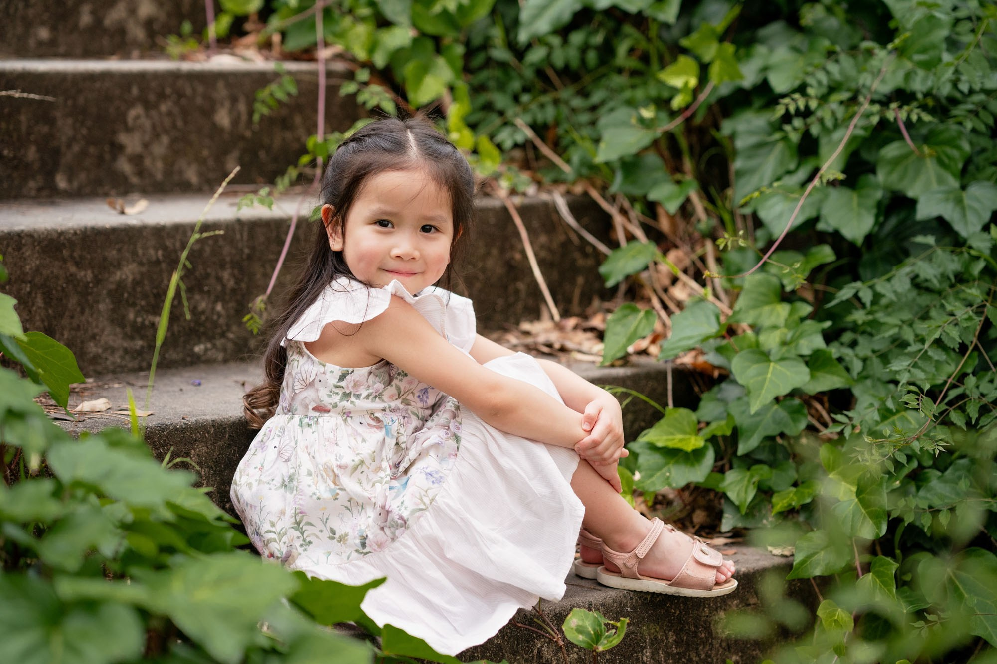 Jacaranda Photoshoot for a Family of Four!. Family and Maternity Photography in Sydney, Hills District