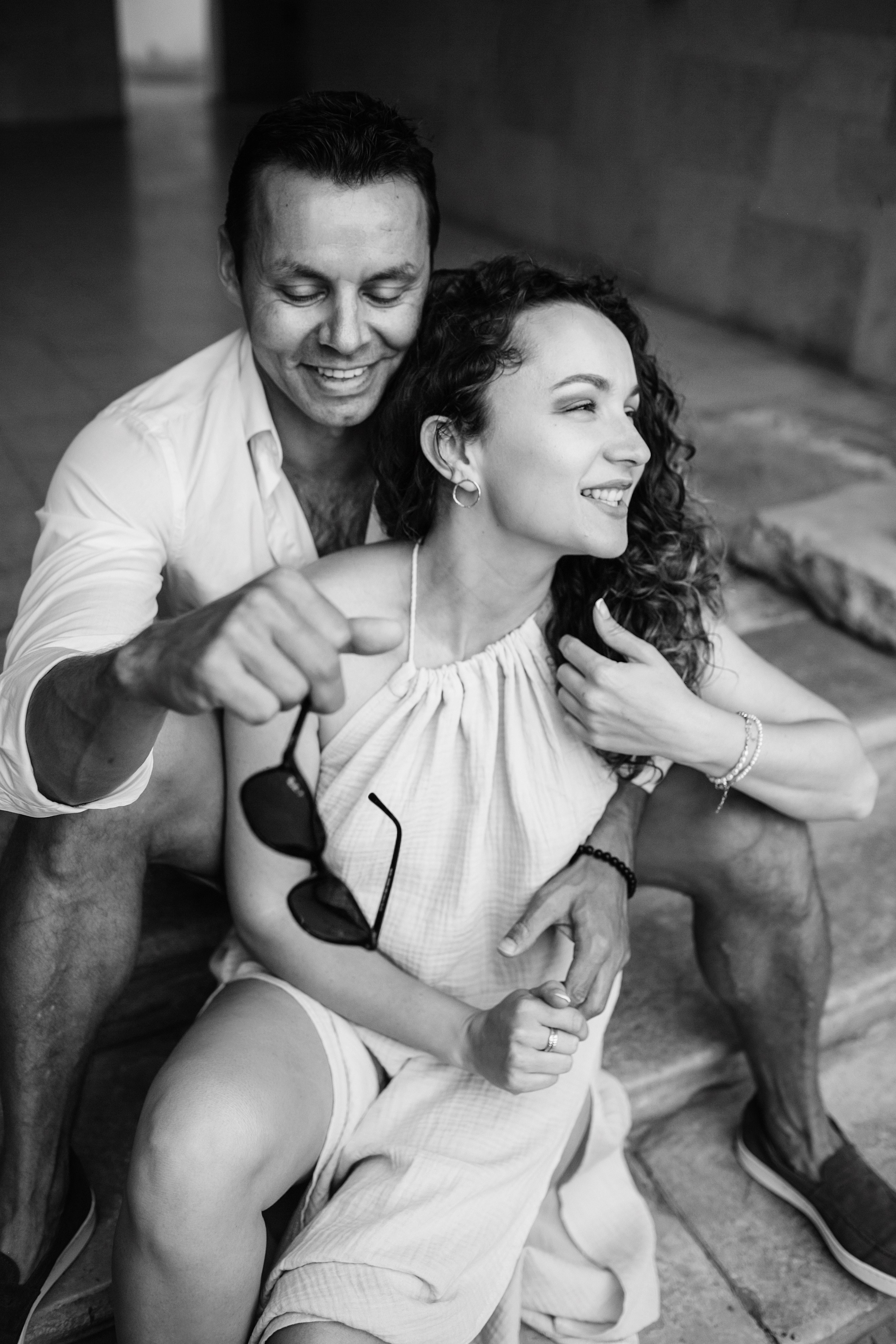 Morning in Bat Galim. Family photographer in Israel