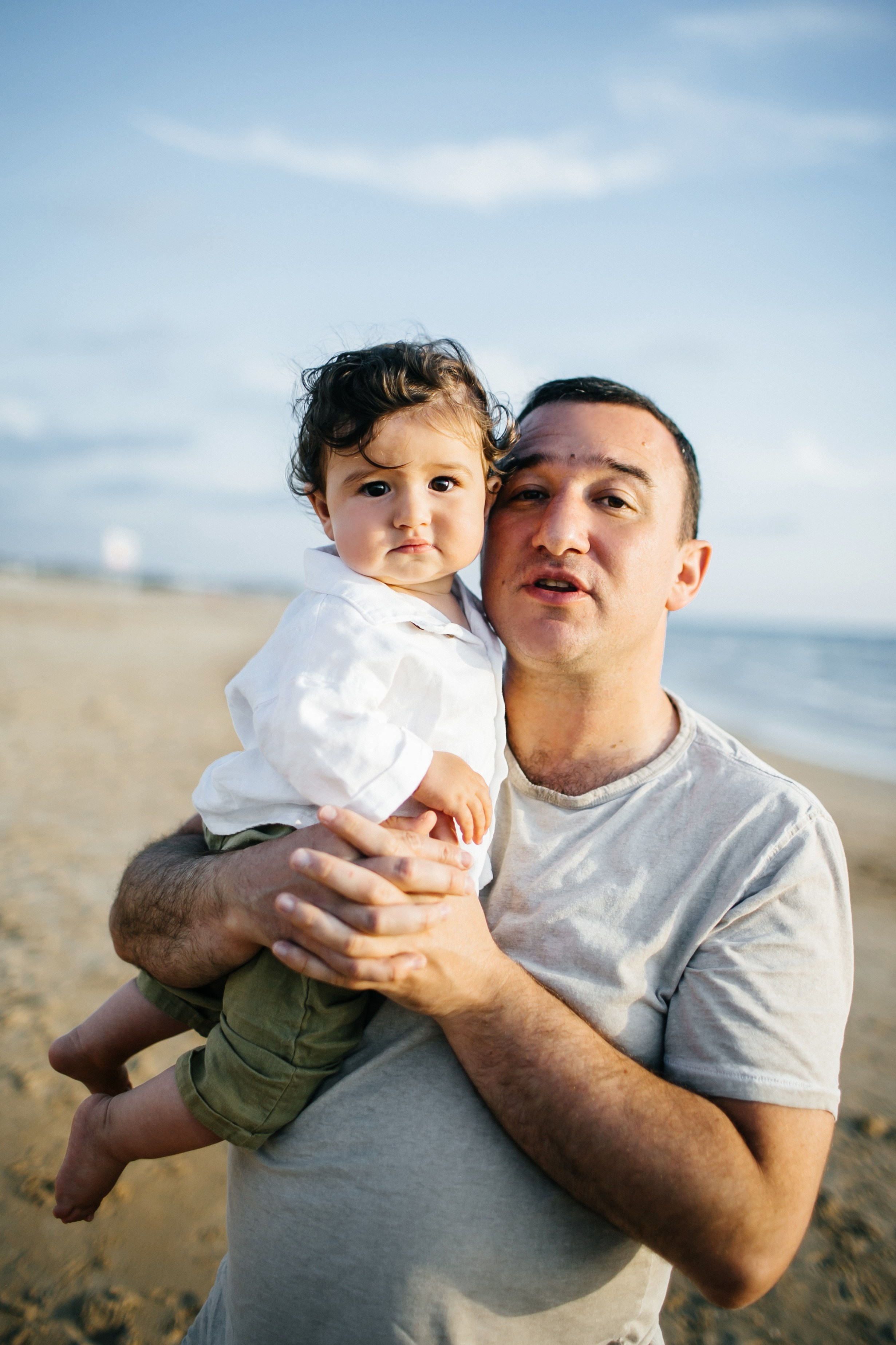 Studentim beach / Eithan 9 month. Family photographer in Israel