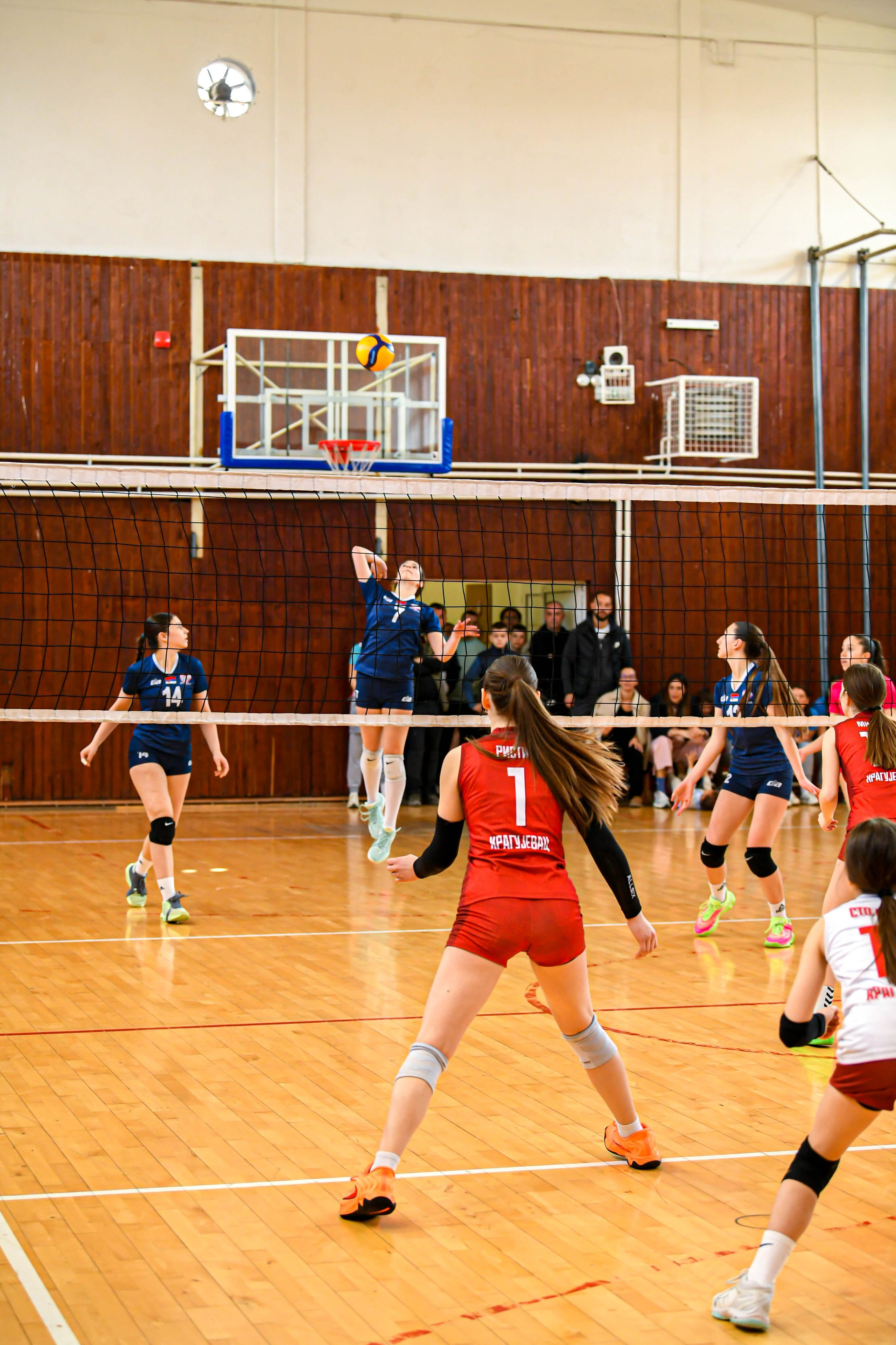 Odbojka 22.03.  Radnicki KG — BlockVolley JAG. Foto Simic Jagodina