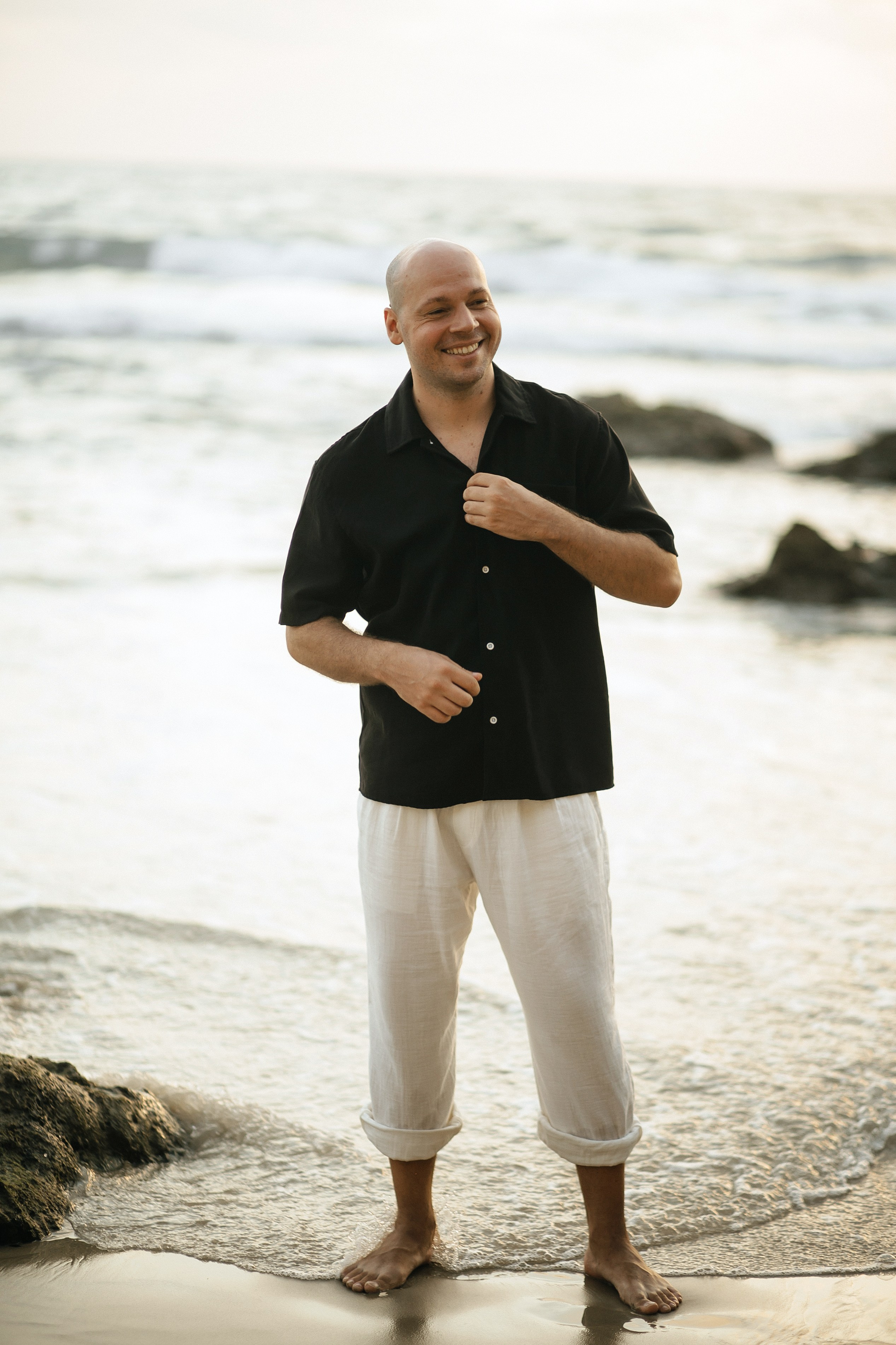 Katya & Fil Givat Olga. Family photographer in Israel