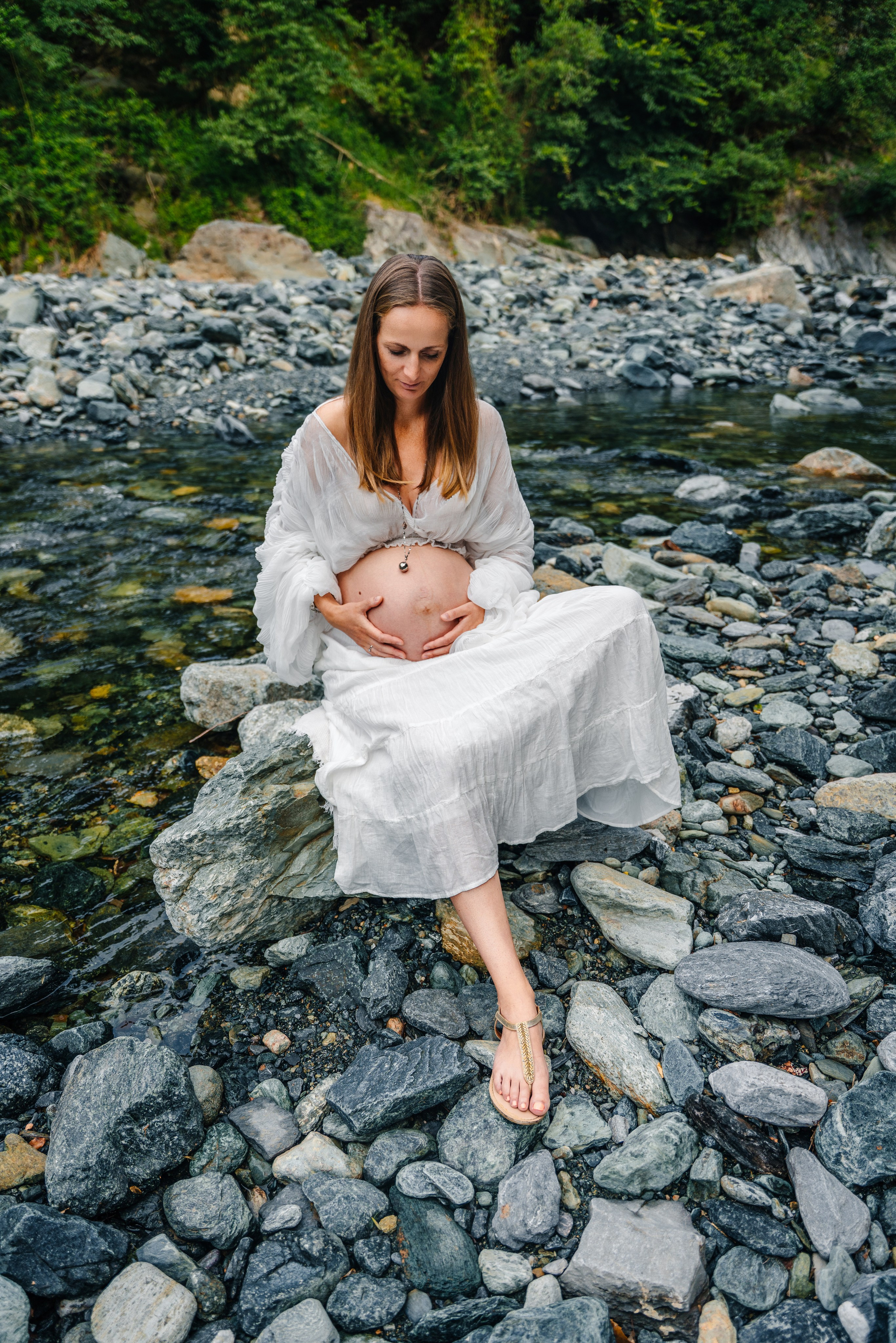 MATERNITY. Svitlana Miahka fotografa a Genova