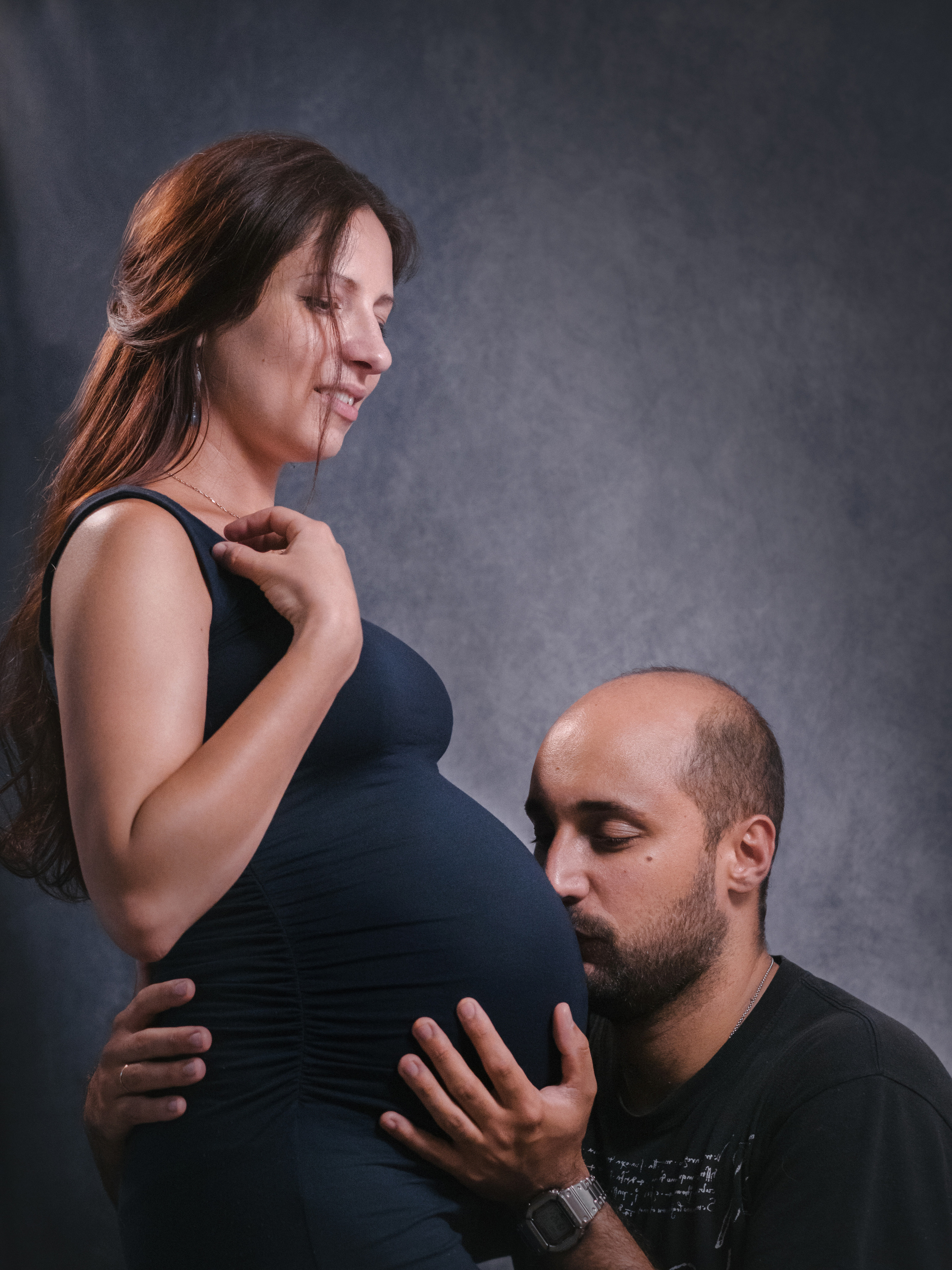 Foto di attesa. Fotografa di neonati di attesa di famiglia Gero Kateryna