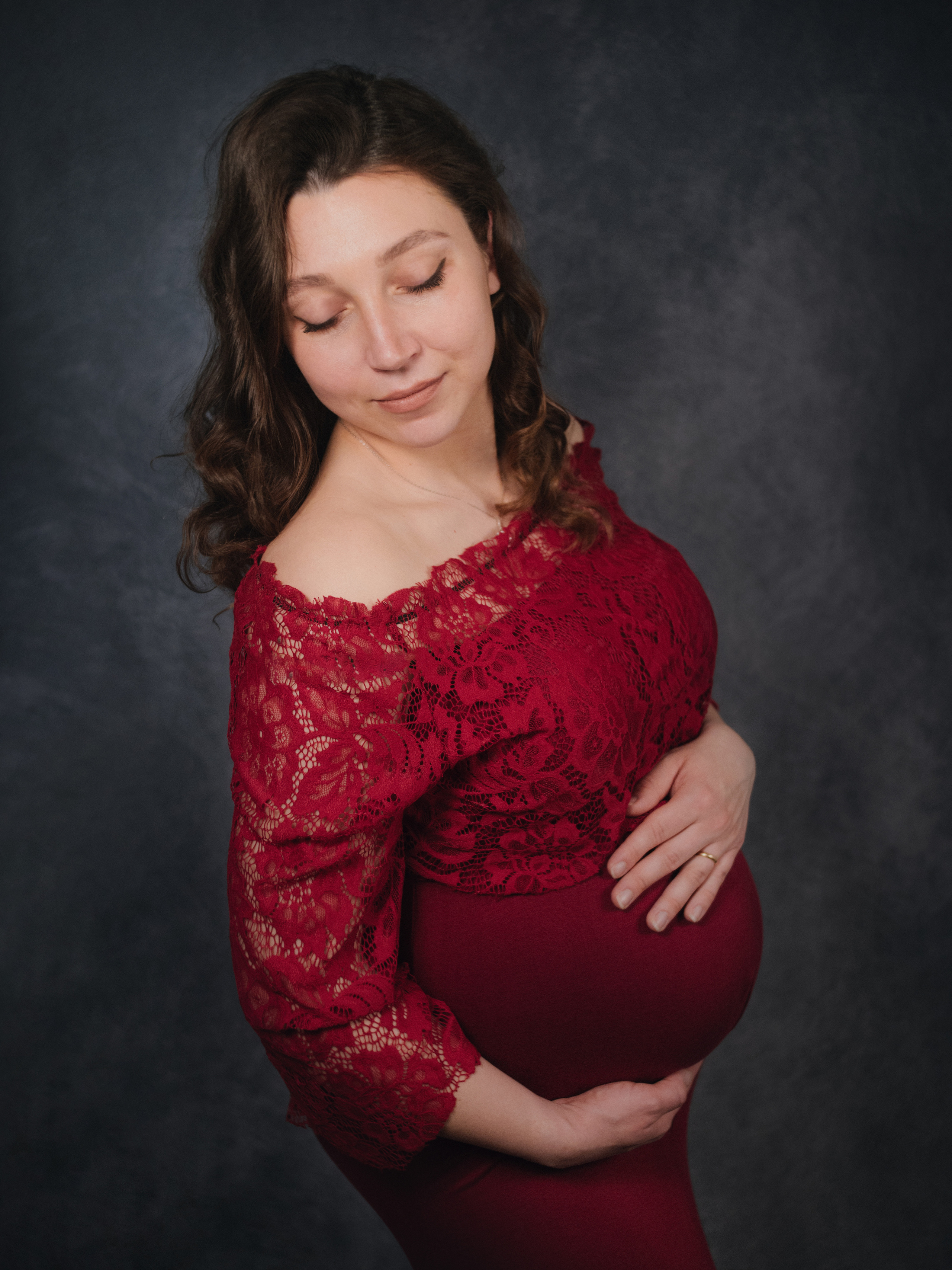 Foto di attesa. Fotografa di neonati di attesa di famiglia Gero Kateryna